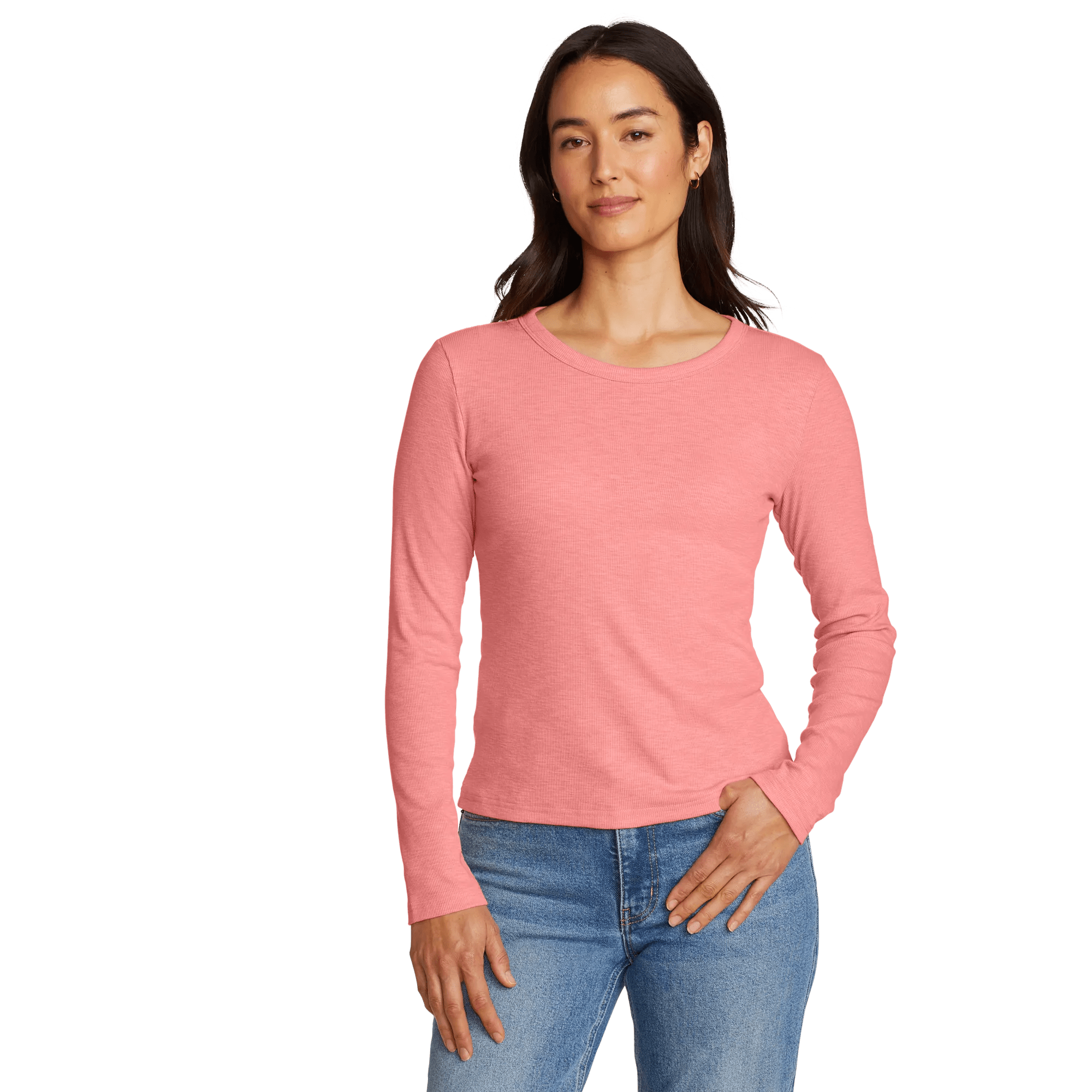 Women's Infinity Slub Long-Sleeve Crew