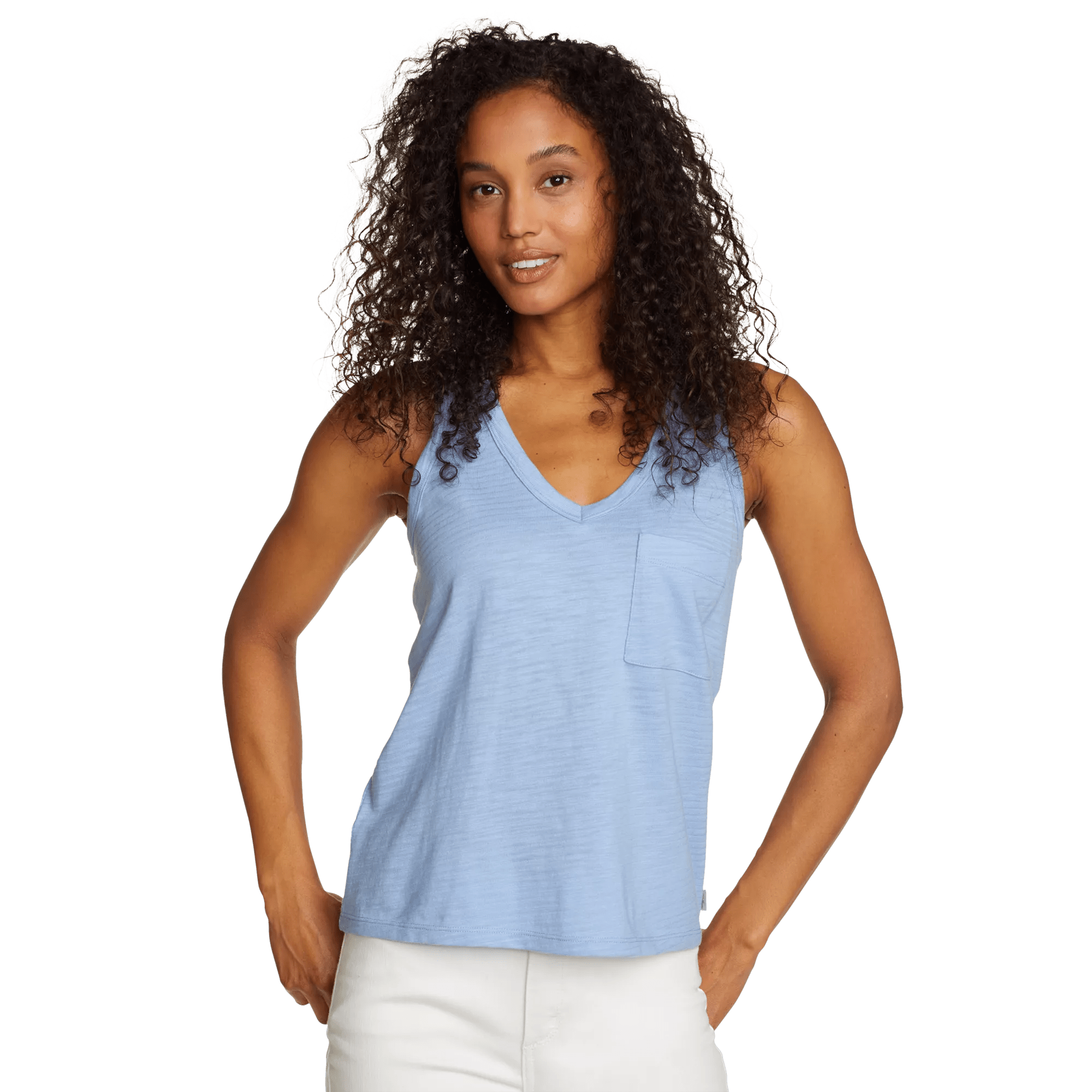 Women's Solstice Slub Pocket Tank Top