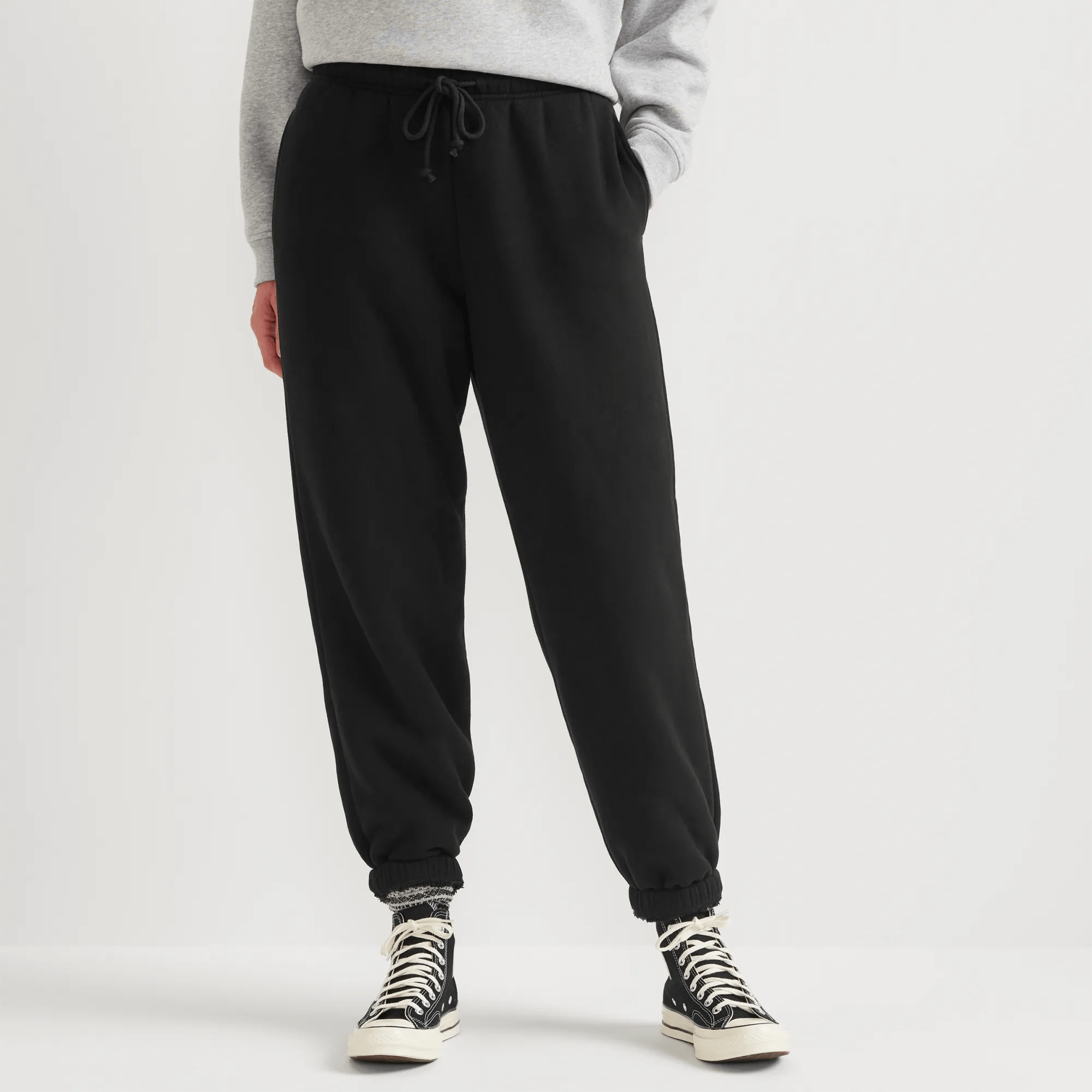 Women's Vintage Soft Faux Shearling-Lined Jogger Sweatpants