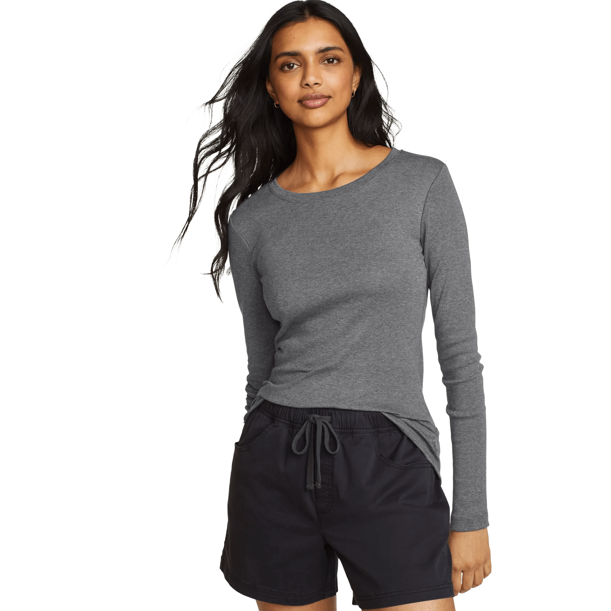 Women's Favorite Long-Sleeve Crewneck T-Shirt