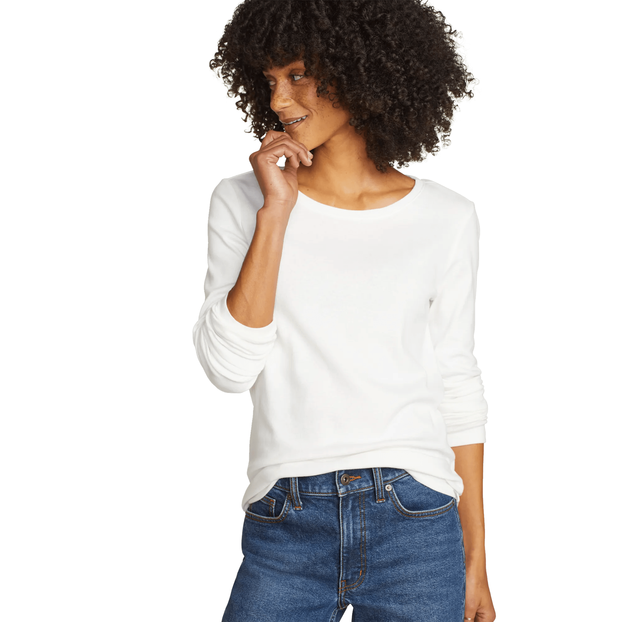 Women's Favorite Long-Sleeve Crewneck T-Shirt
