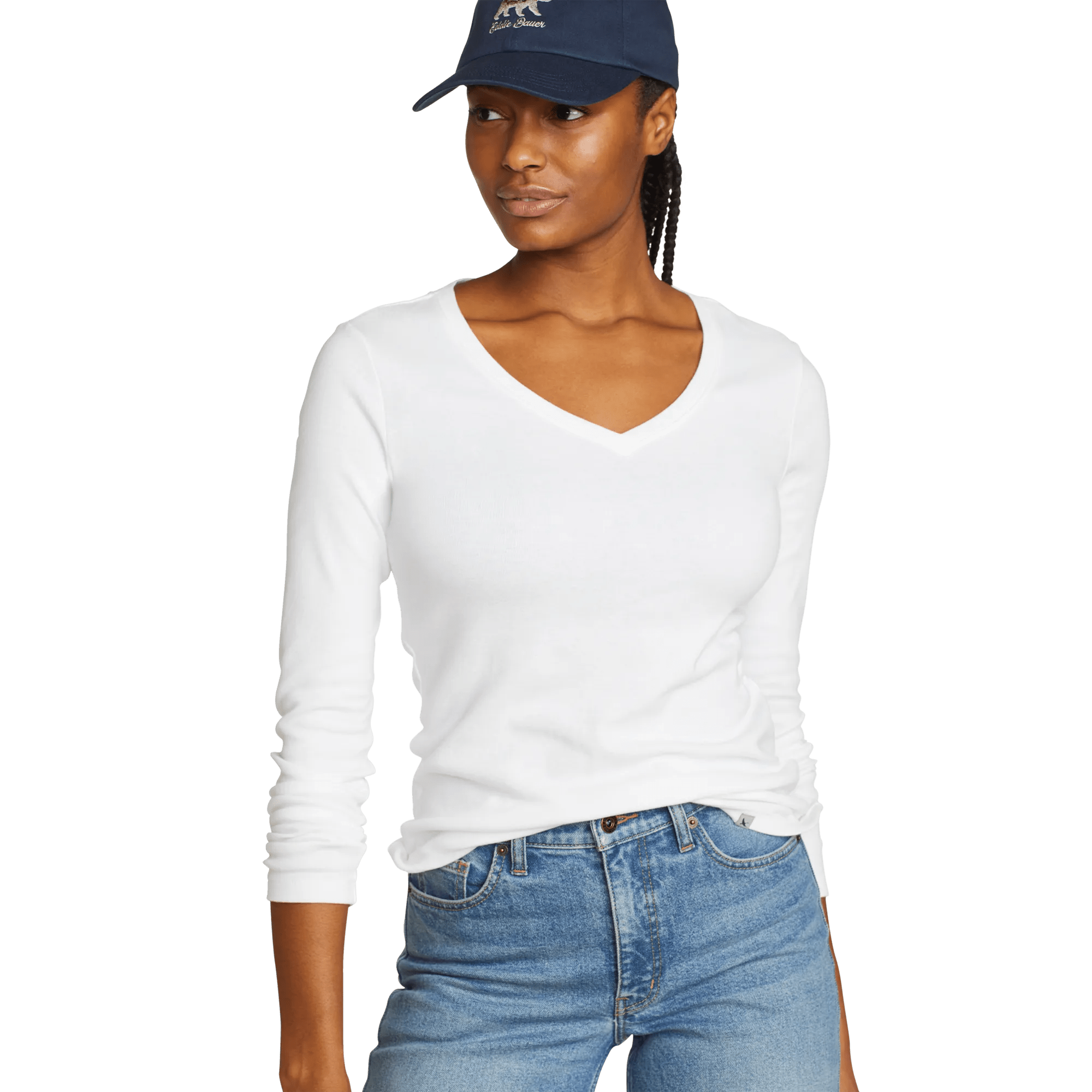 Women's Favorite Long-Sleeve V-Neck T-Shirt