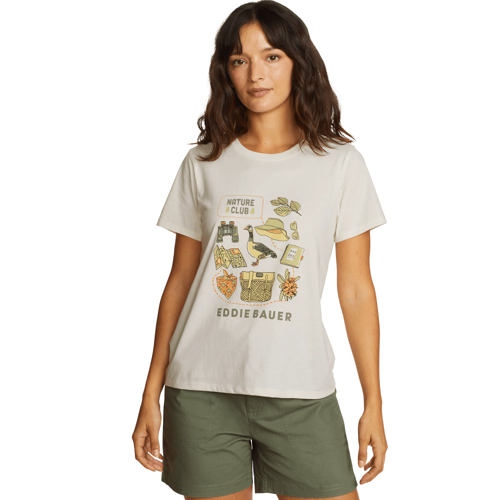 Women's Graphic T-Shirt - Nature Club