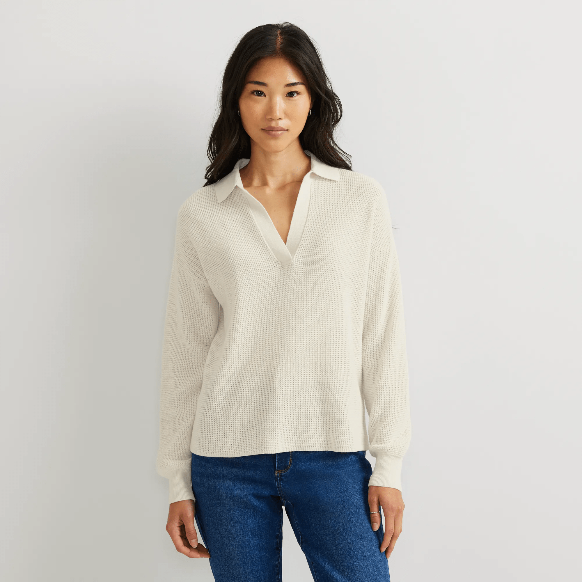 Women's Signature Johnny Collar Sweater
