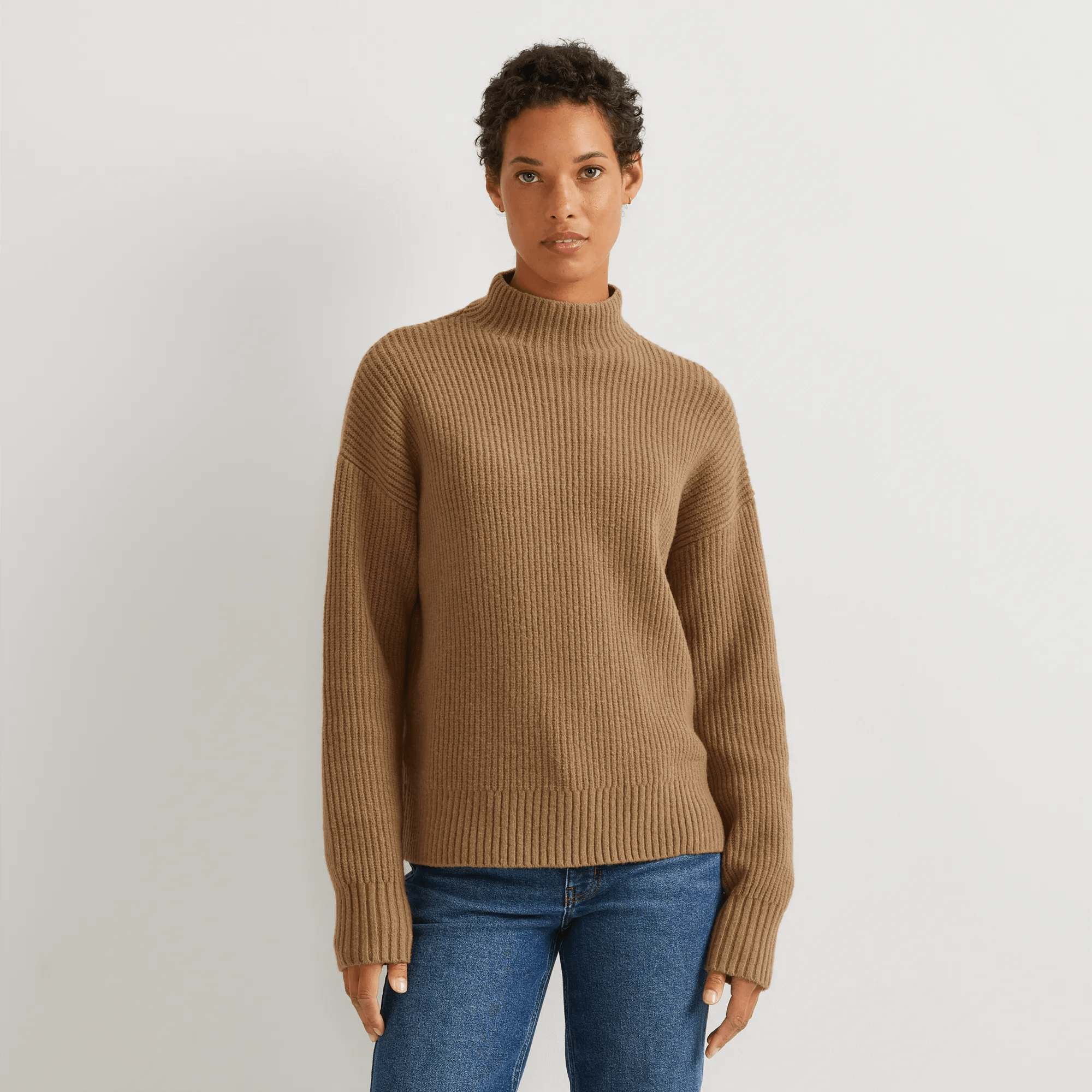 Women's Alpine Route Scrunch Neck Sweater