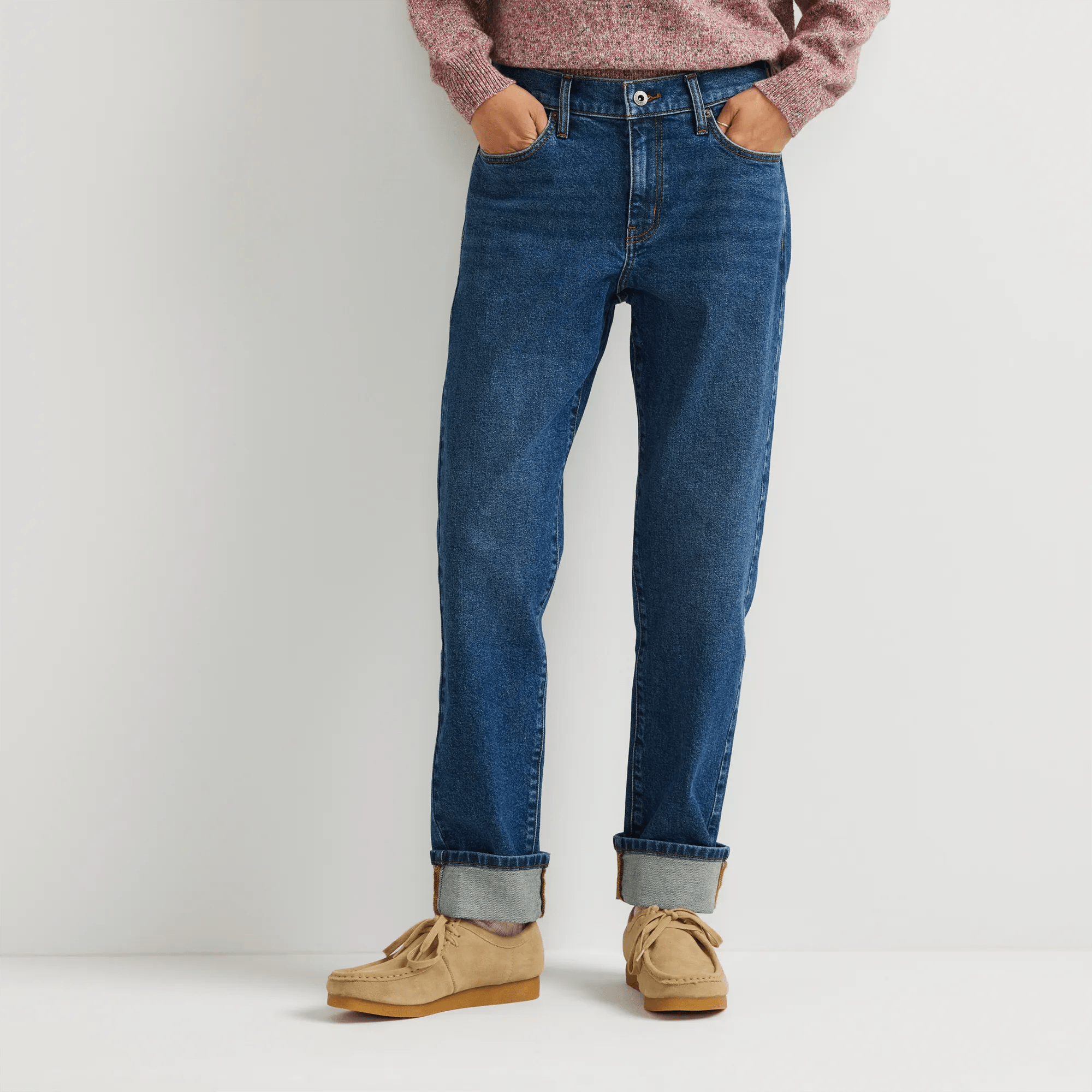 Women's Authentic 90s Boyfriend Relaxed Fit Jeans