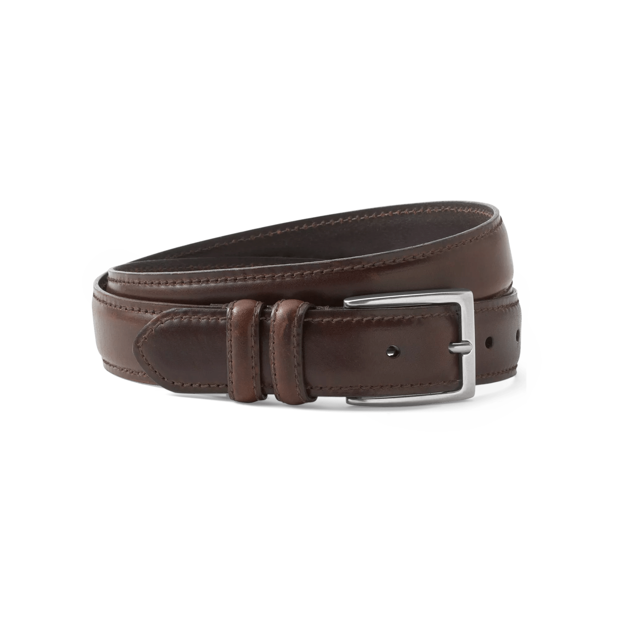 Men's Feather Edge Leather Belt