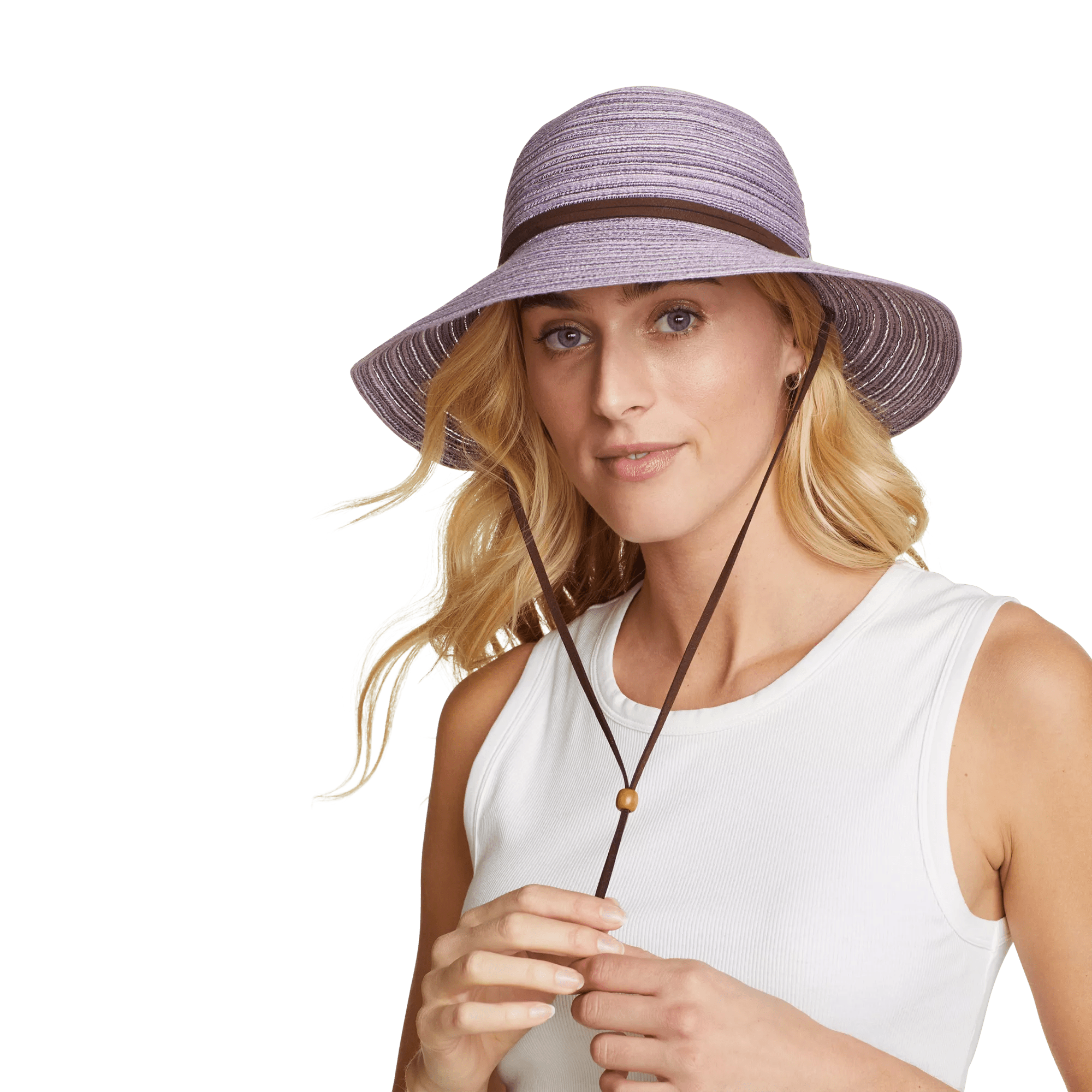 Women's Packable Straw Hat - Wide Brim