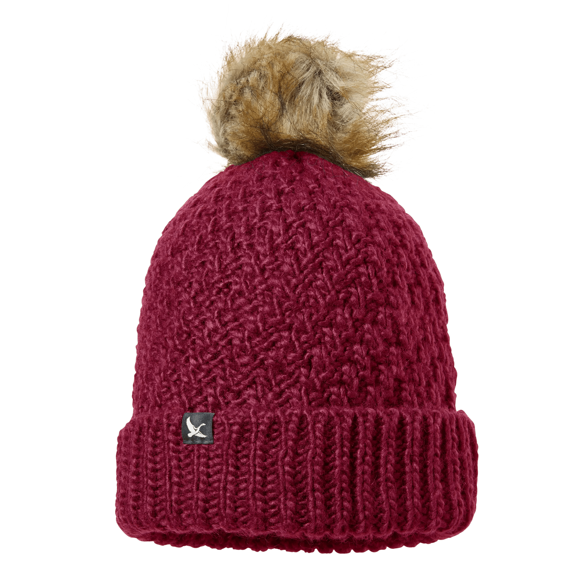 Women's Cabin Faux Fur Pom Beanie