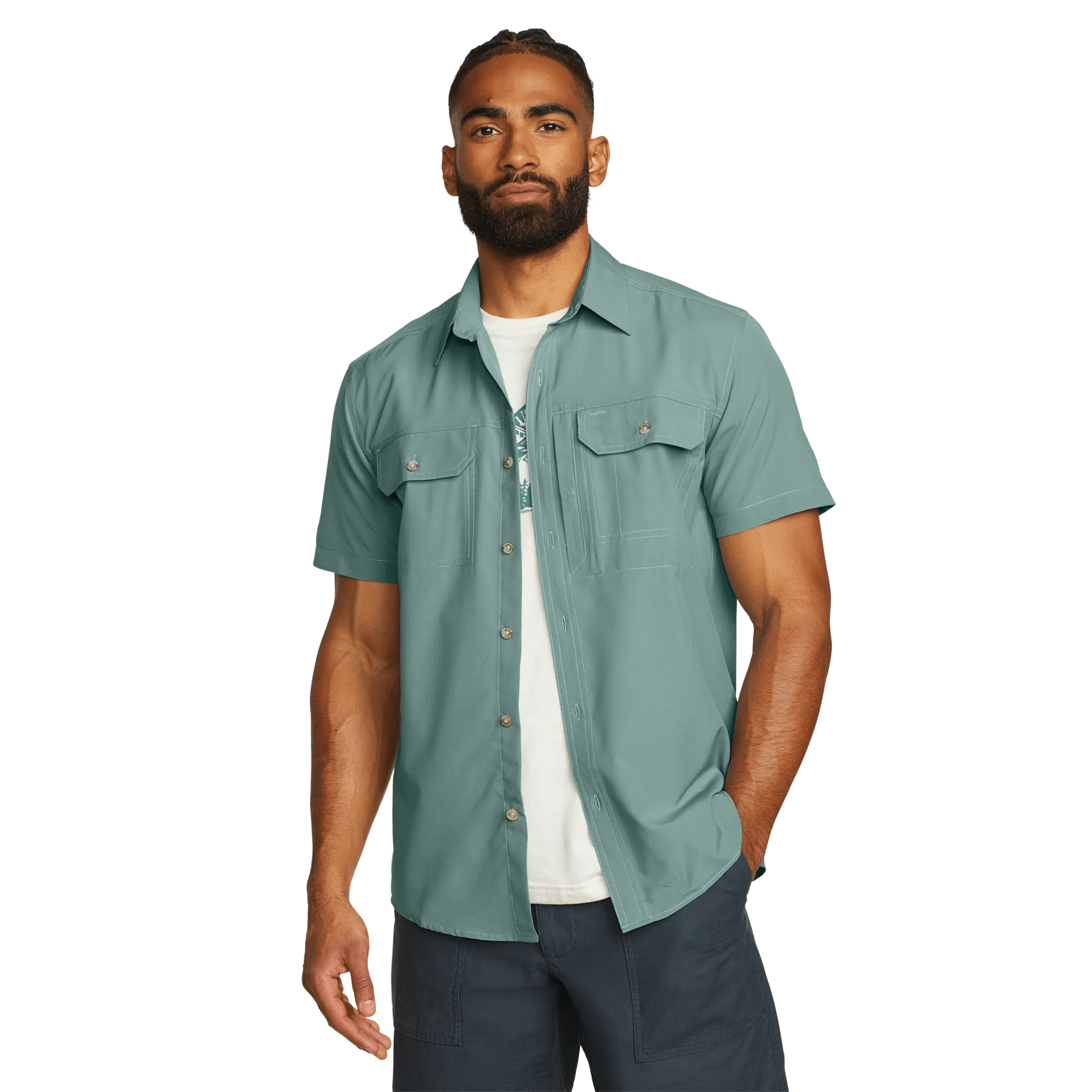 Men's Atlas Exploration Flex Short-Sleeve Shirt
