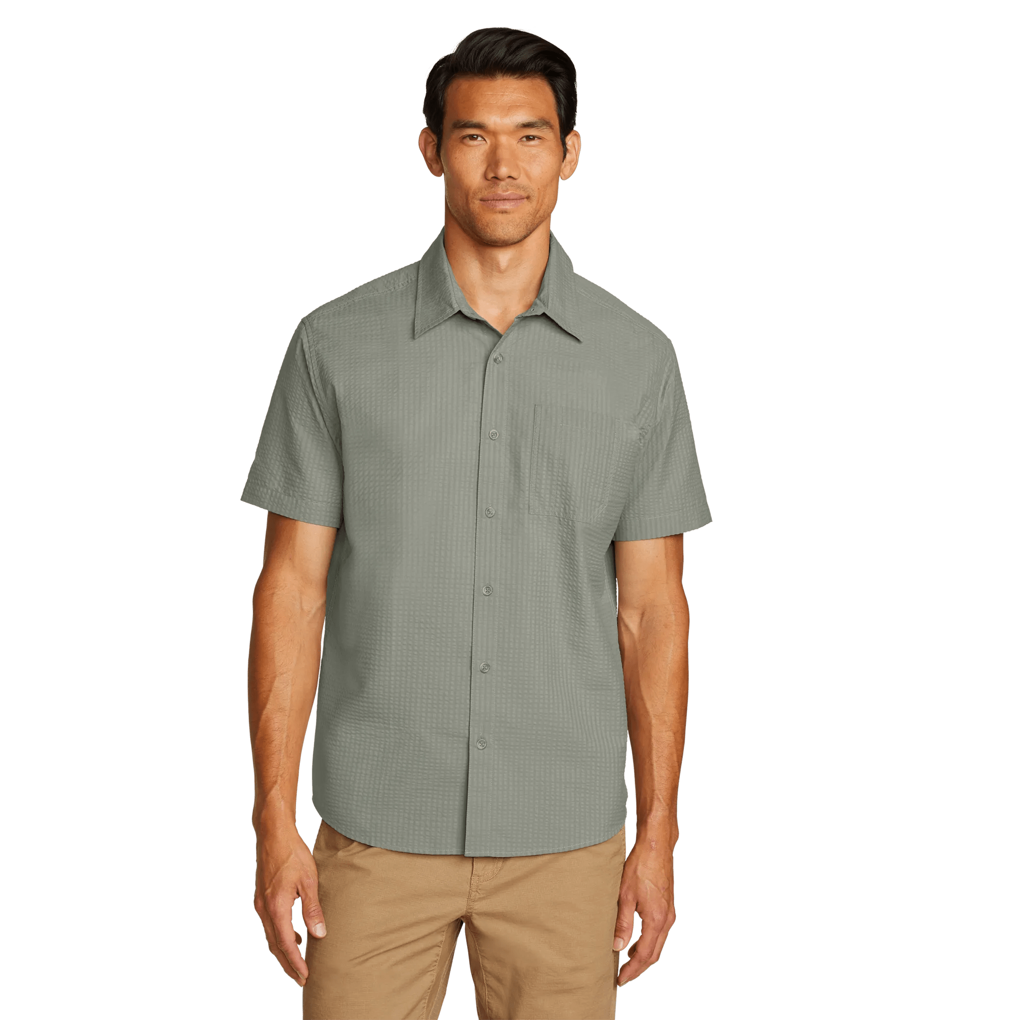 Men's Short-Sleeve Pack It 2.0 Seersucker Shirt