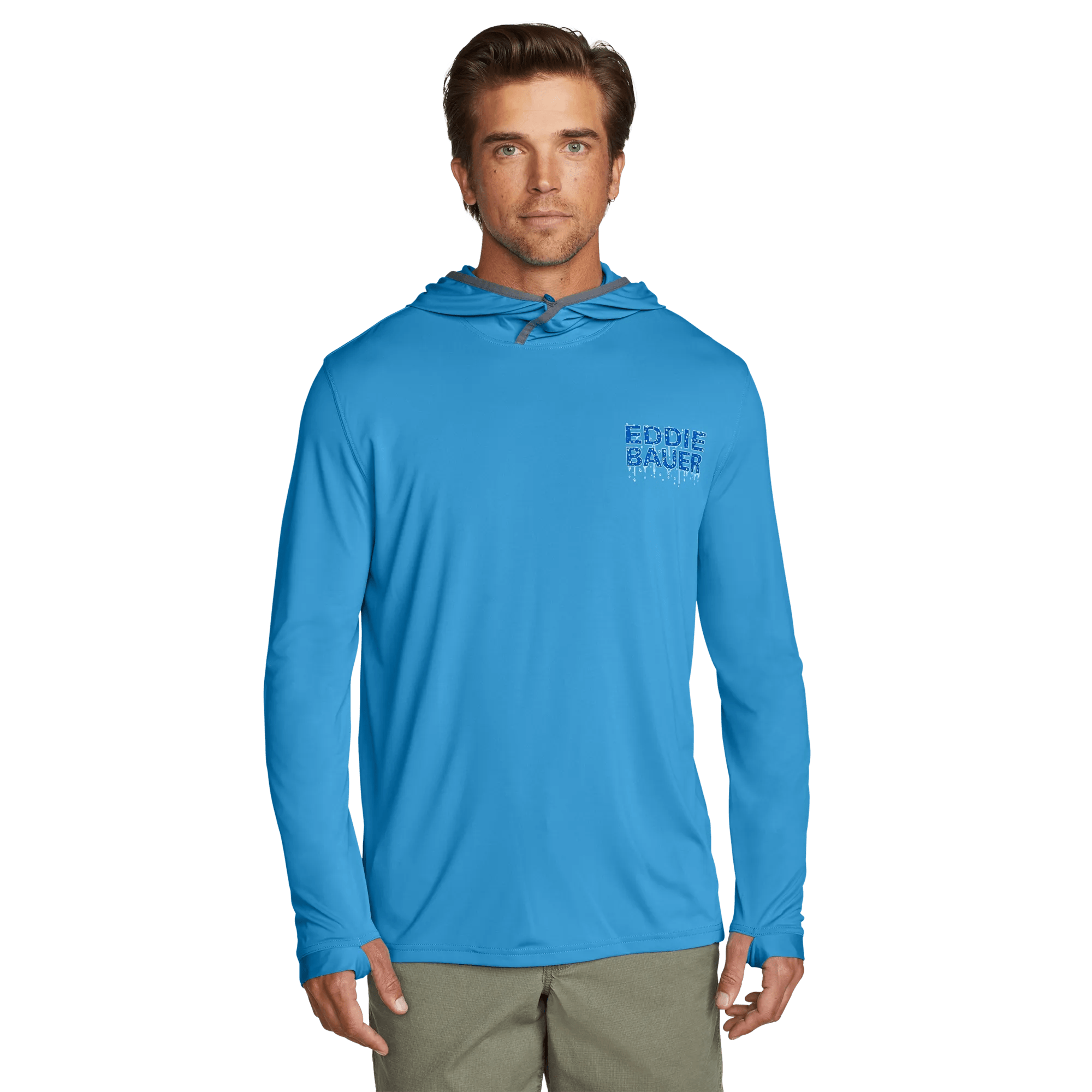 Men's Solarfoil? UPF Hoodie - Water Bound