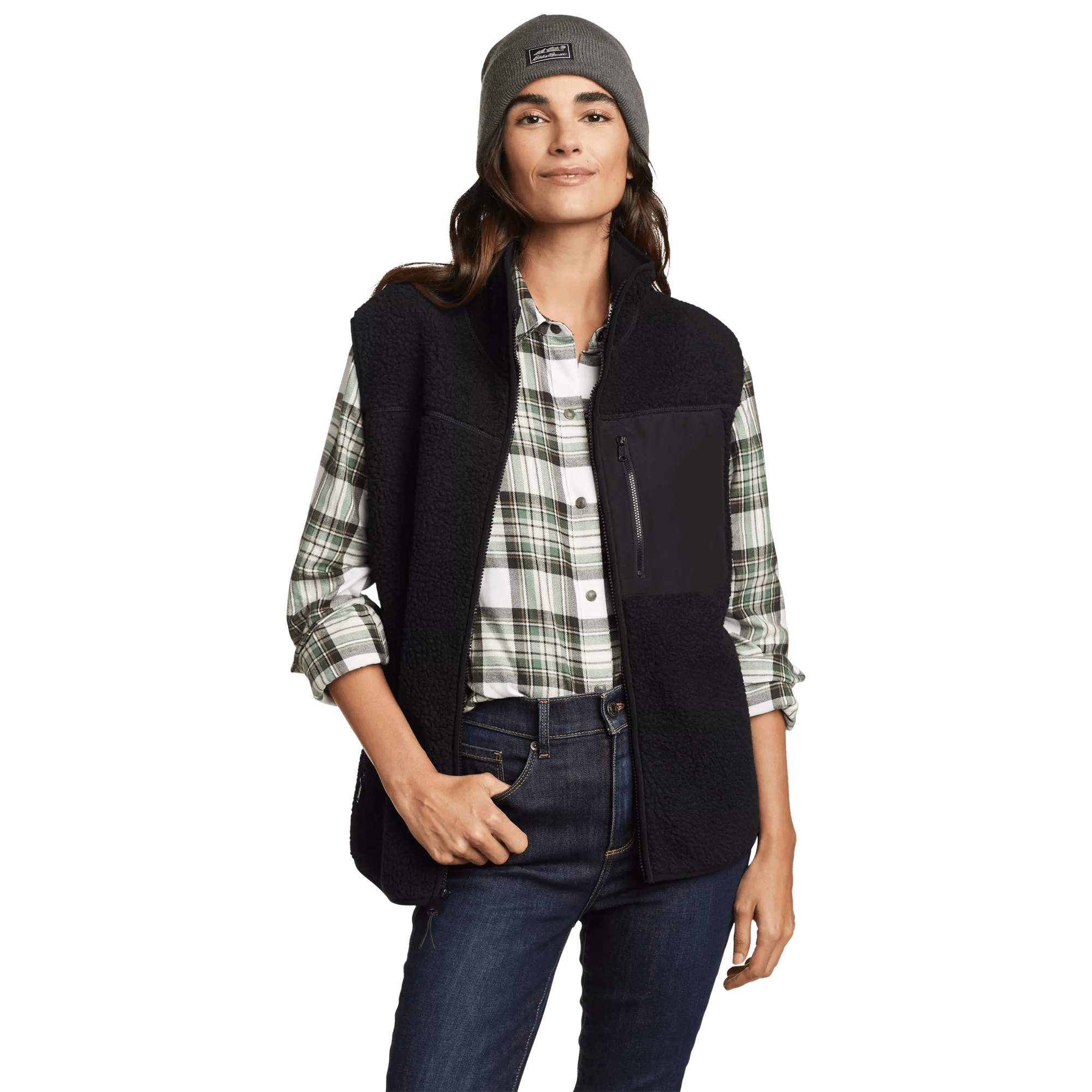 Women's Chilali Faux Shearling Fleece Vest