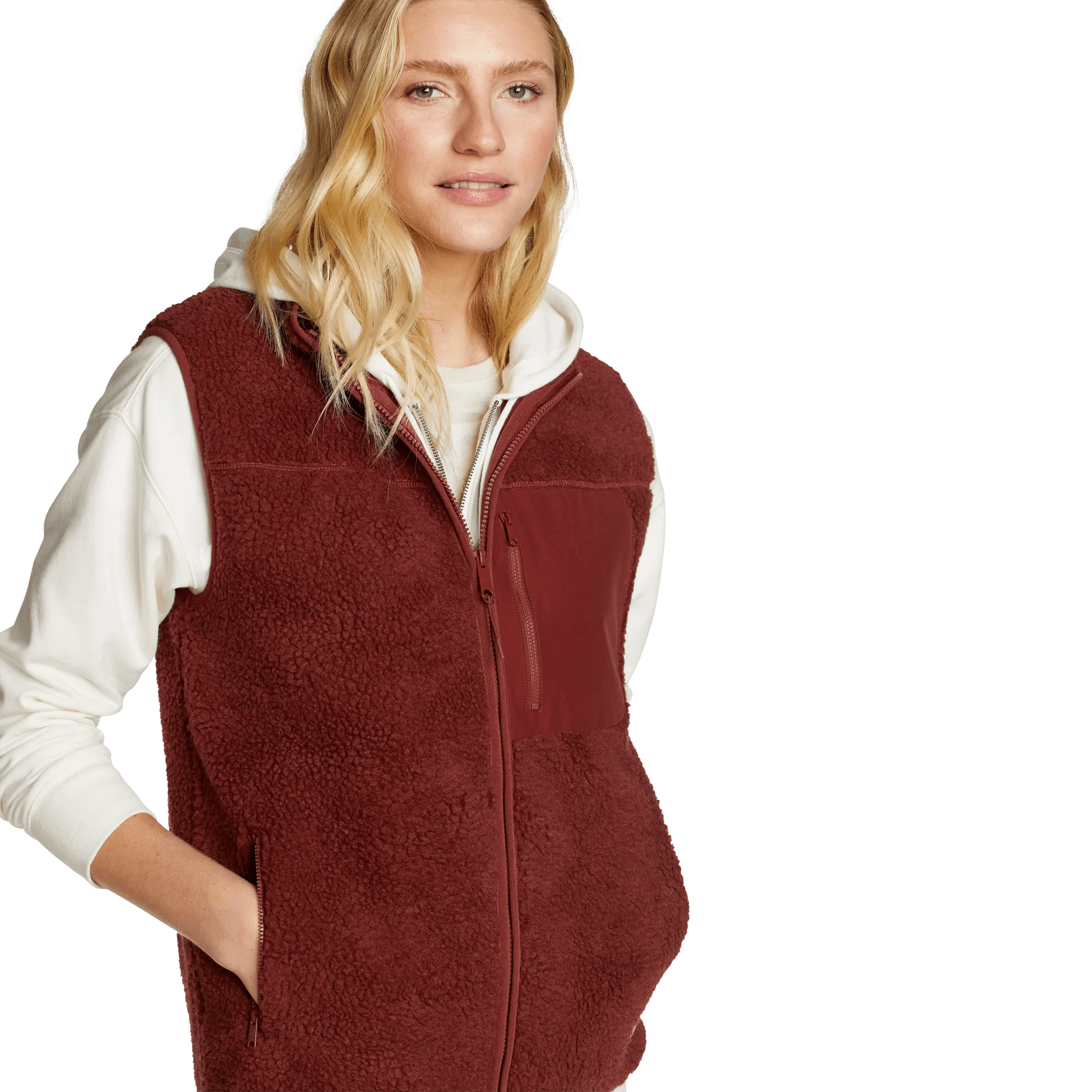 Women's Chilali Faux Shearling Fleece Vest