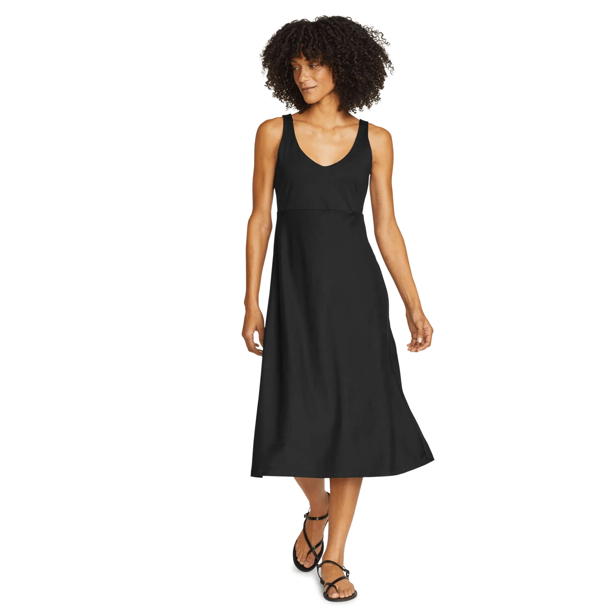 Women's Aster V-Neck Midi Dress