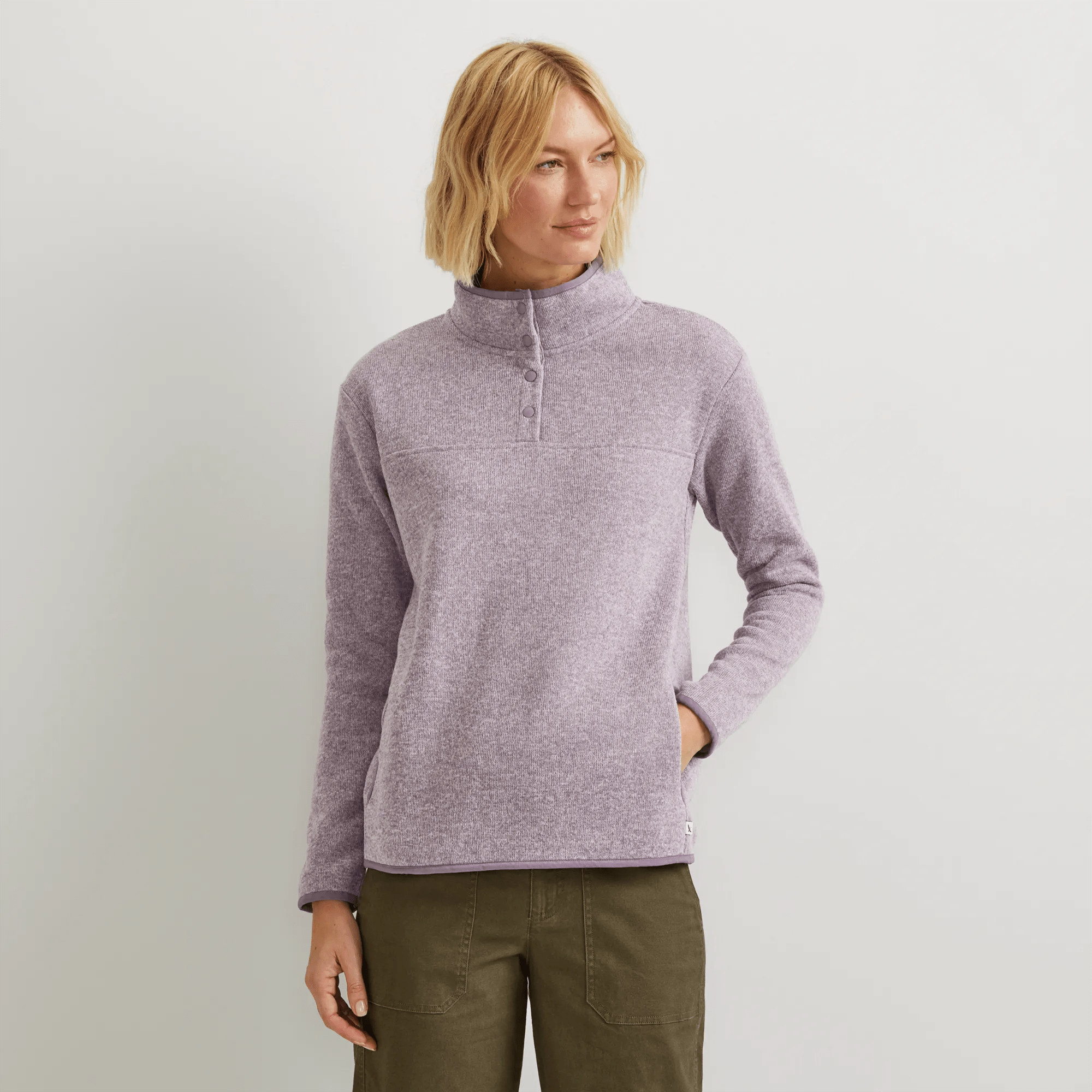 Women's Radiator Fleece 2.0 Snap Mock Pullover