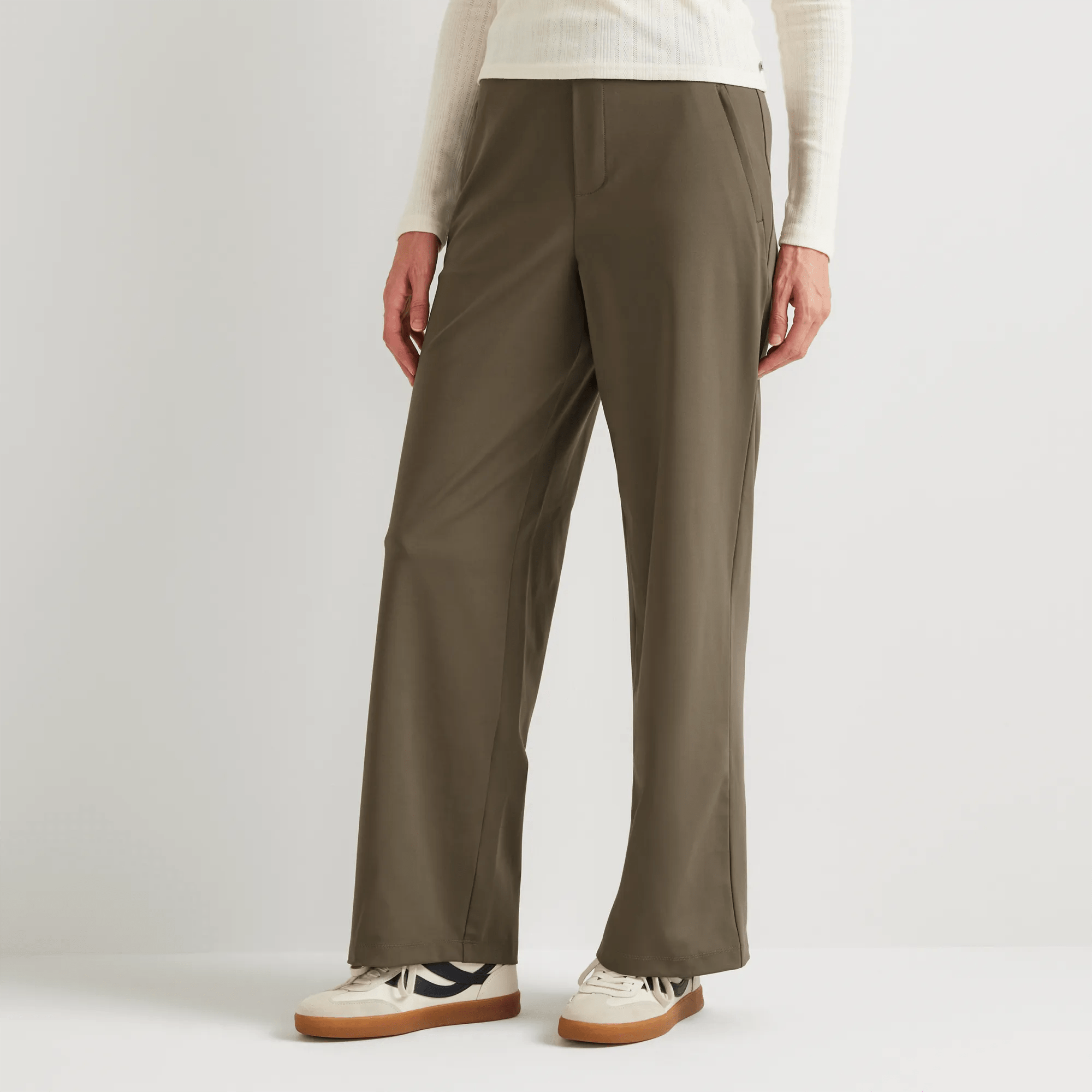 Women's Wayfarer High-Rise Wide Leg Travel Pants