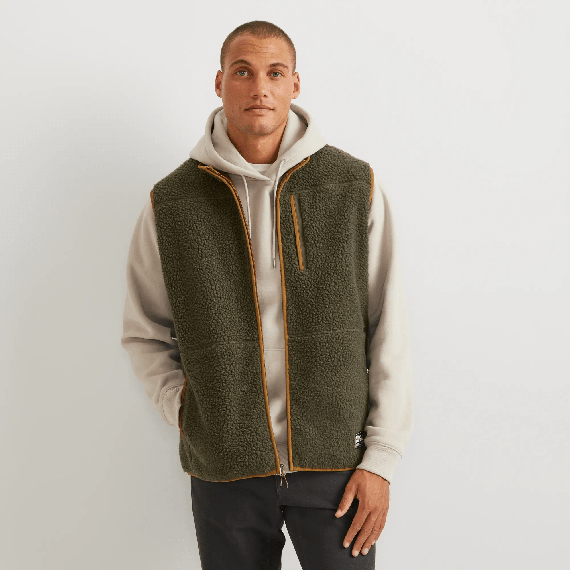 Men's Chilali Faux Shearling Fleece Vest