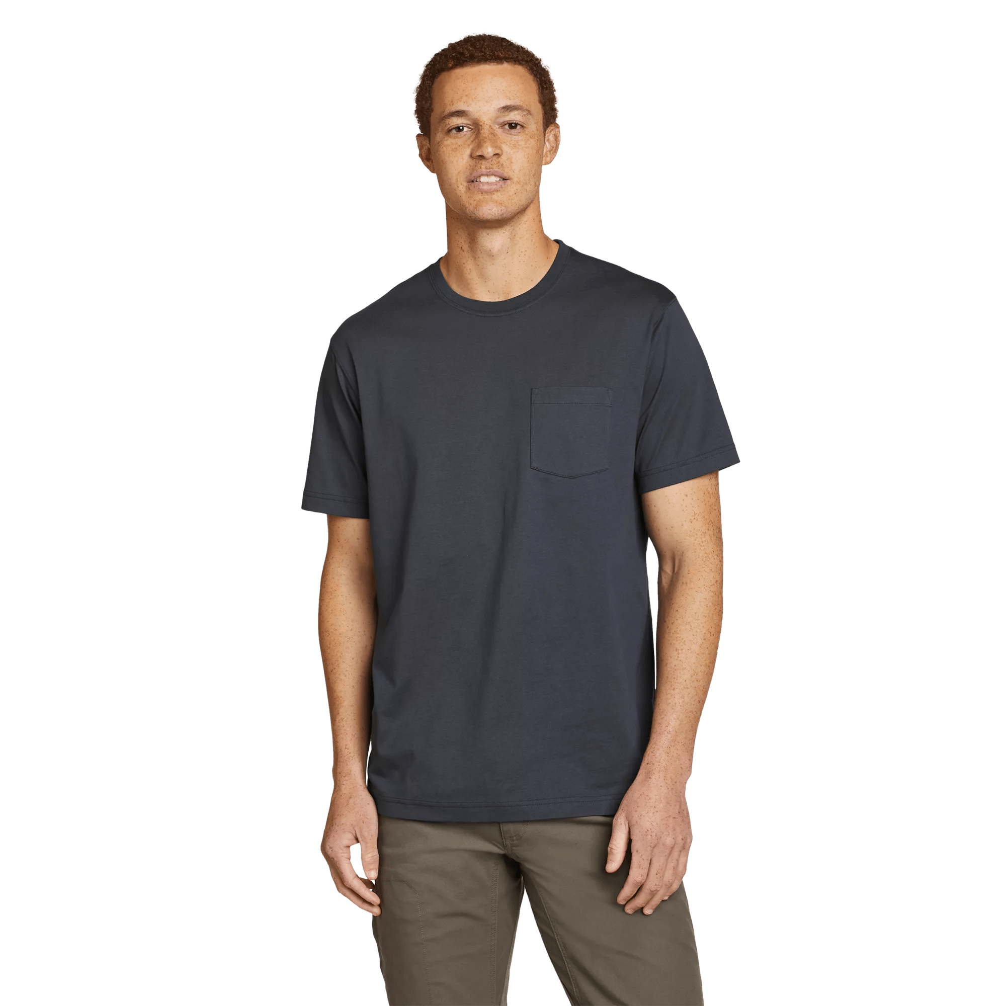 Men's Legend Wash 100% Cotton Short-Sleeve Pocket T-Shirt