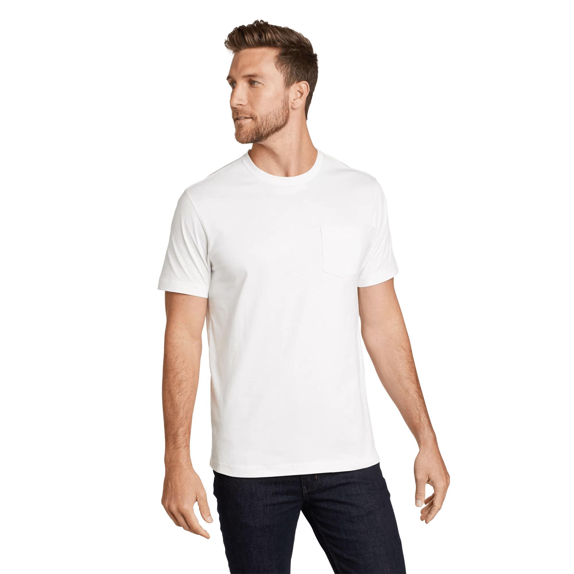 Men's Legend Wash 100% Cotton Short-Sleeve Pocket T-Shirt