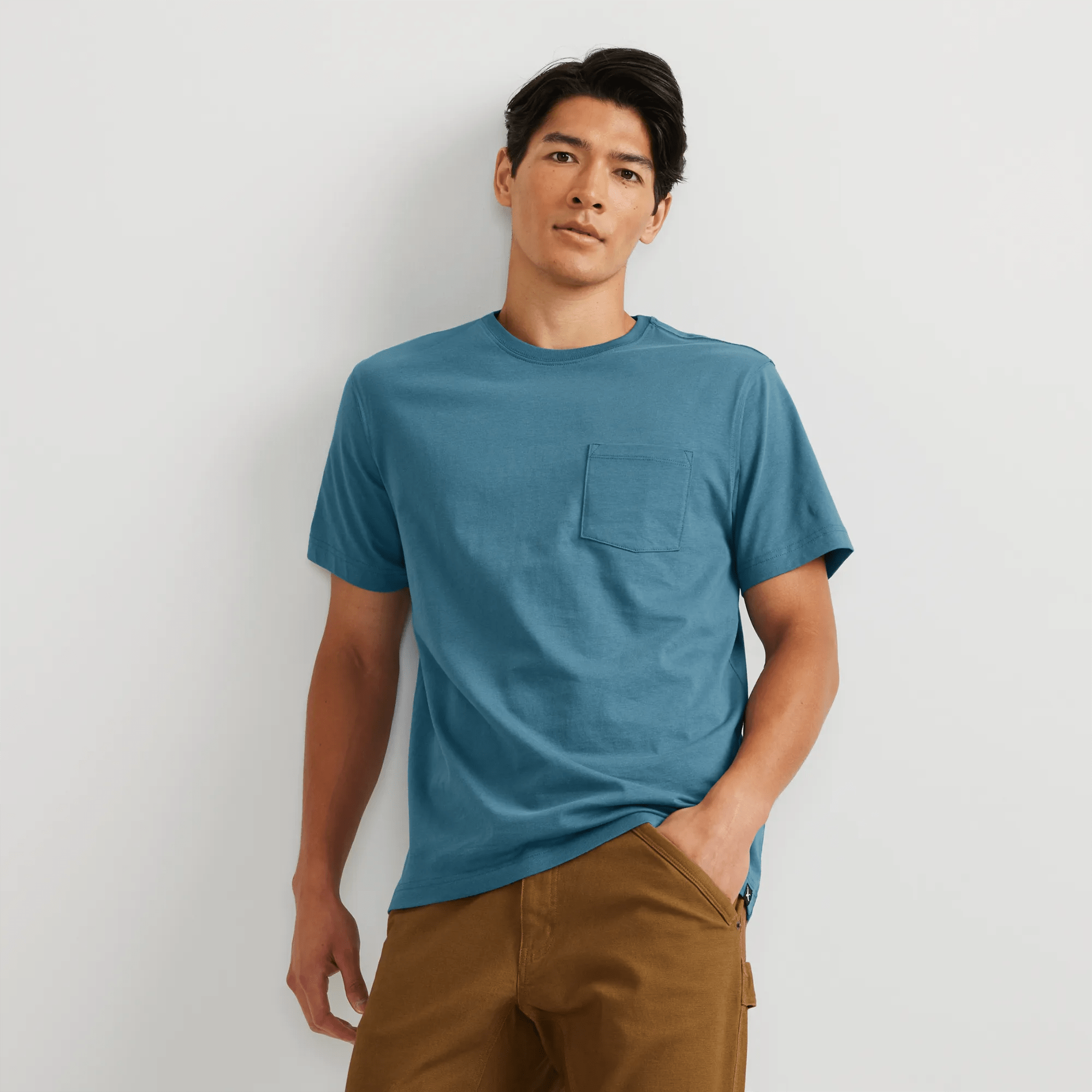 Men's Legend Wash 100% Cotton Short-Sleeve Pocket T-Shirt