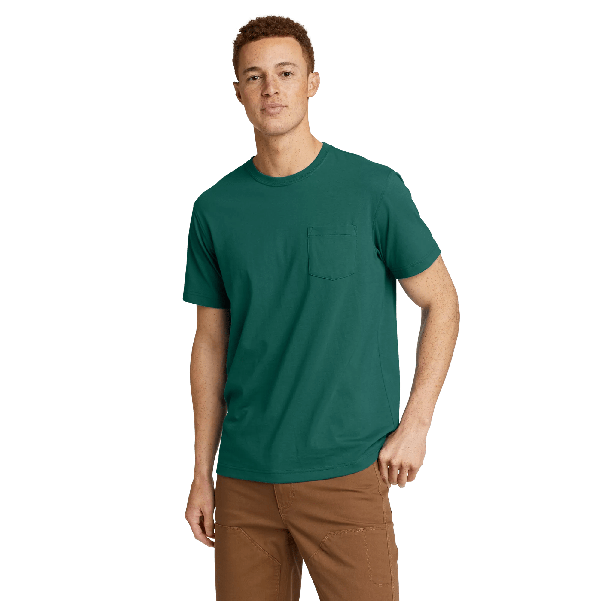 Men's Legend Wash 100% Cotton Short-Sleeve Pocket T-Shirt