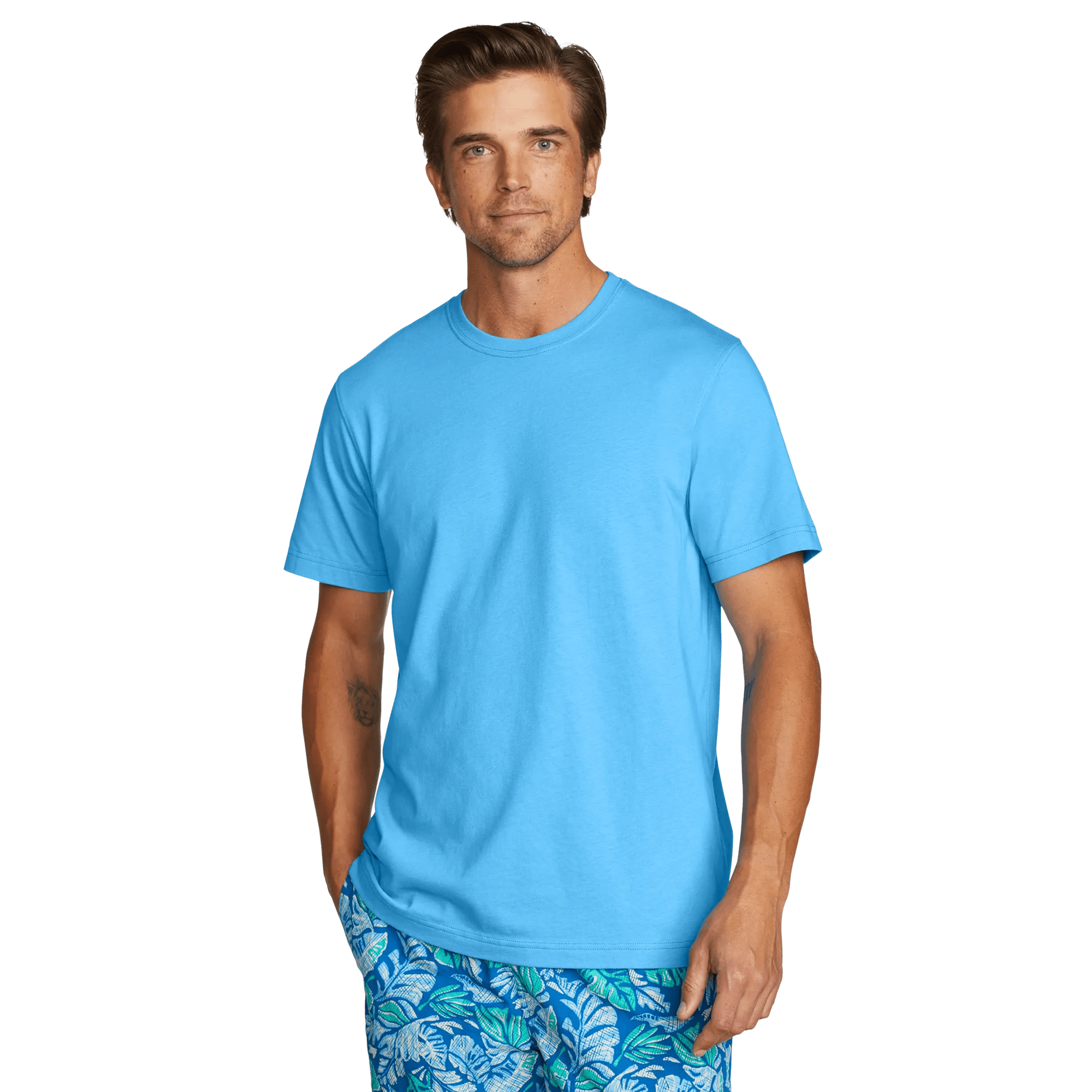 Men's Legend Wash 100% Cotton Short-Sleeve Classic T-Shirt