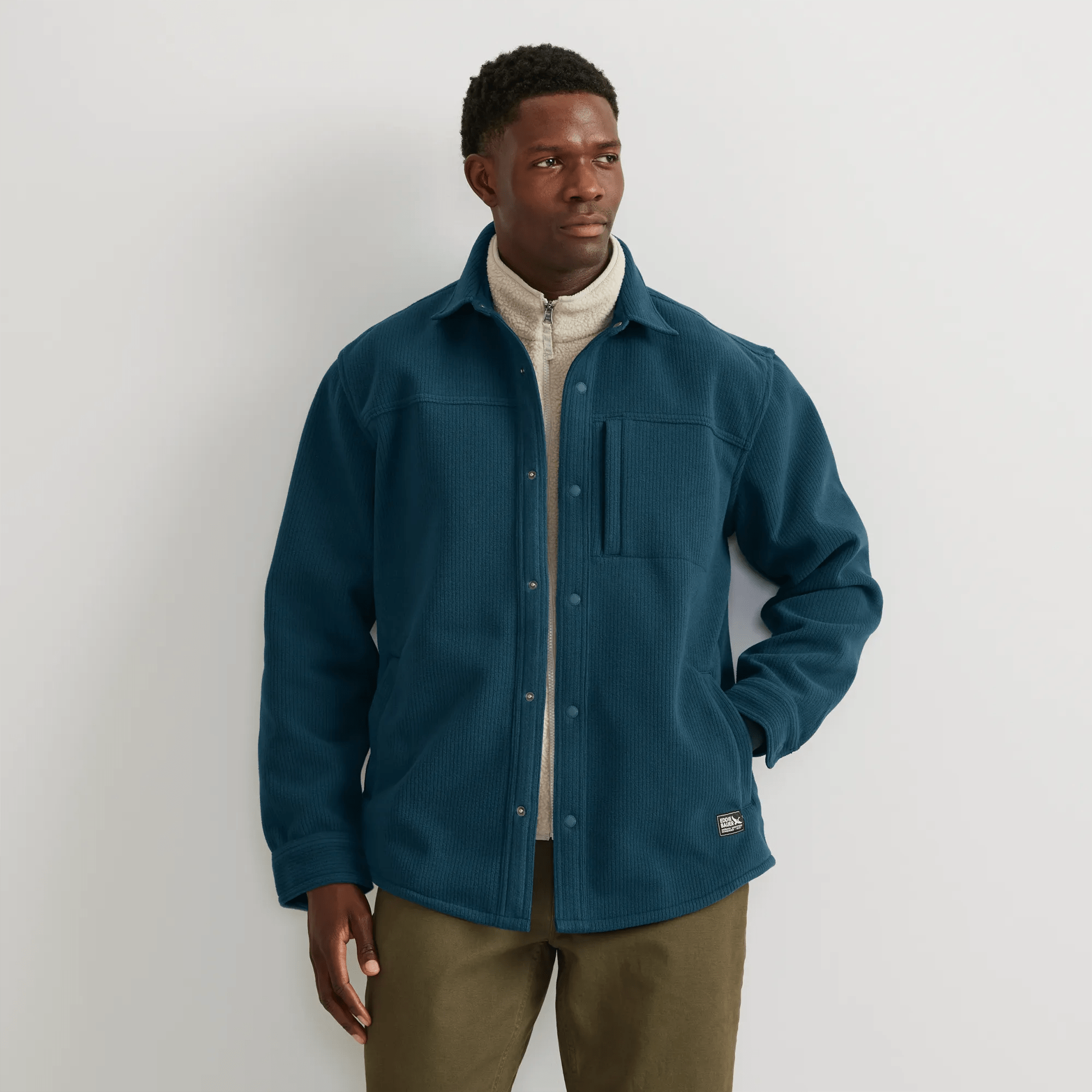 Men's Chutes Pro Corded Fleece Shirt Jacket