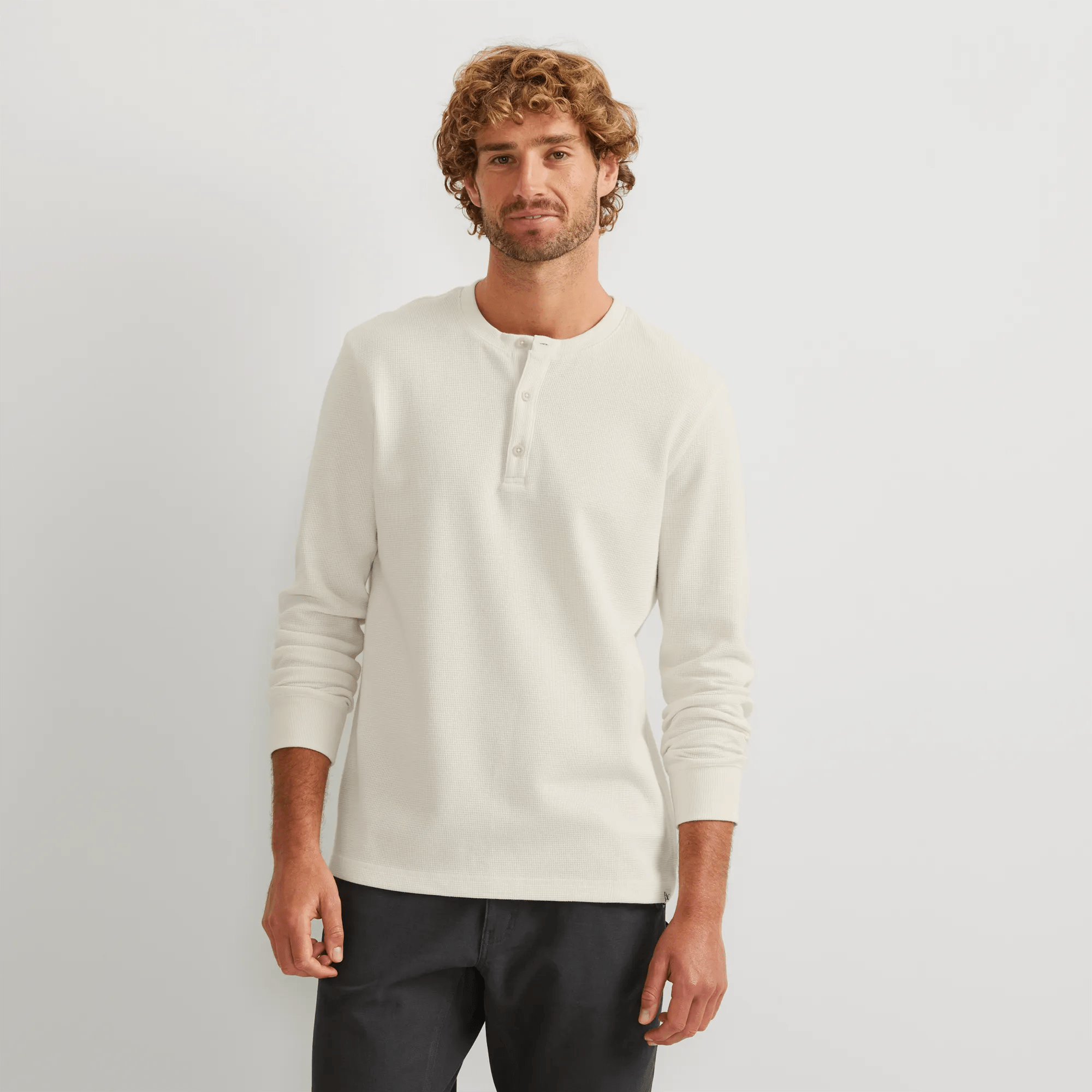 Men's Eddie's Favorite Thermal Henley