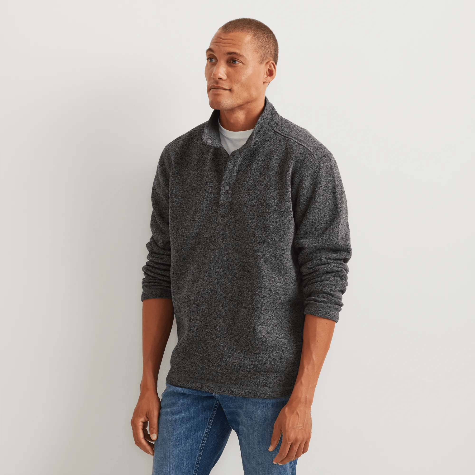 Men's Radiator Fleece 2.0 Snap Mock Pullover