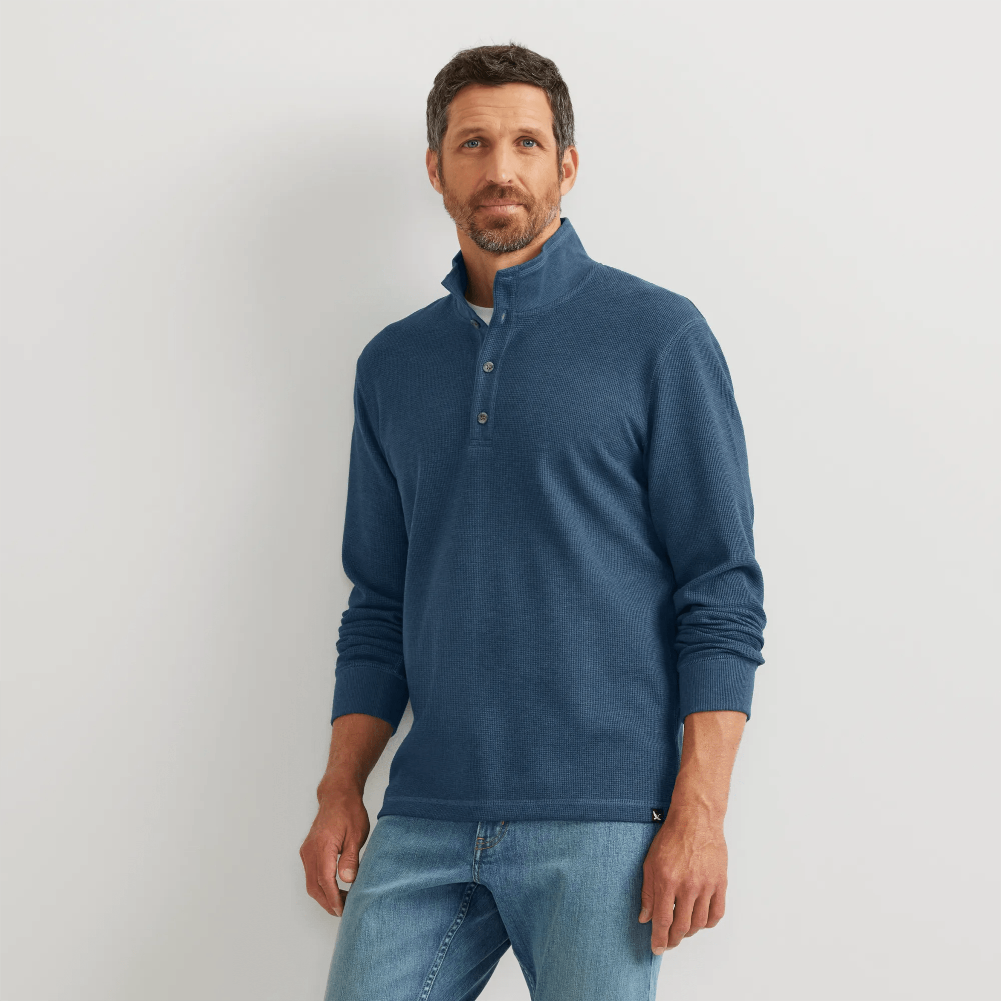 Men's Eddie's Favorite Thermal Pullover Mockneck