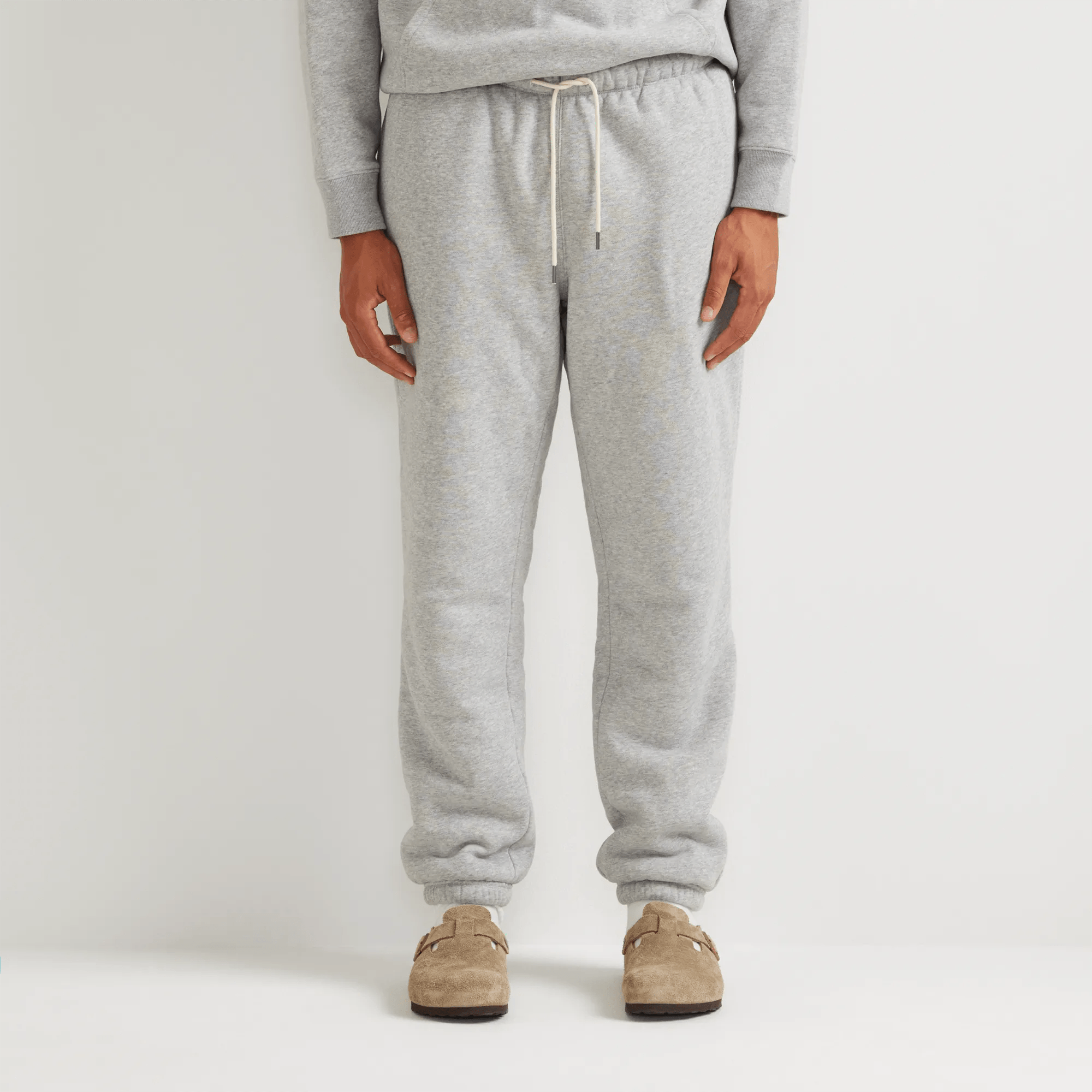 Men's Vintage Soft Faux Shearling-Lined Jogger Sweatpants