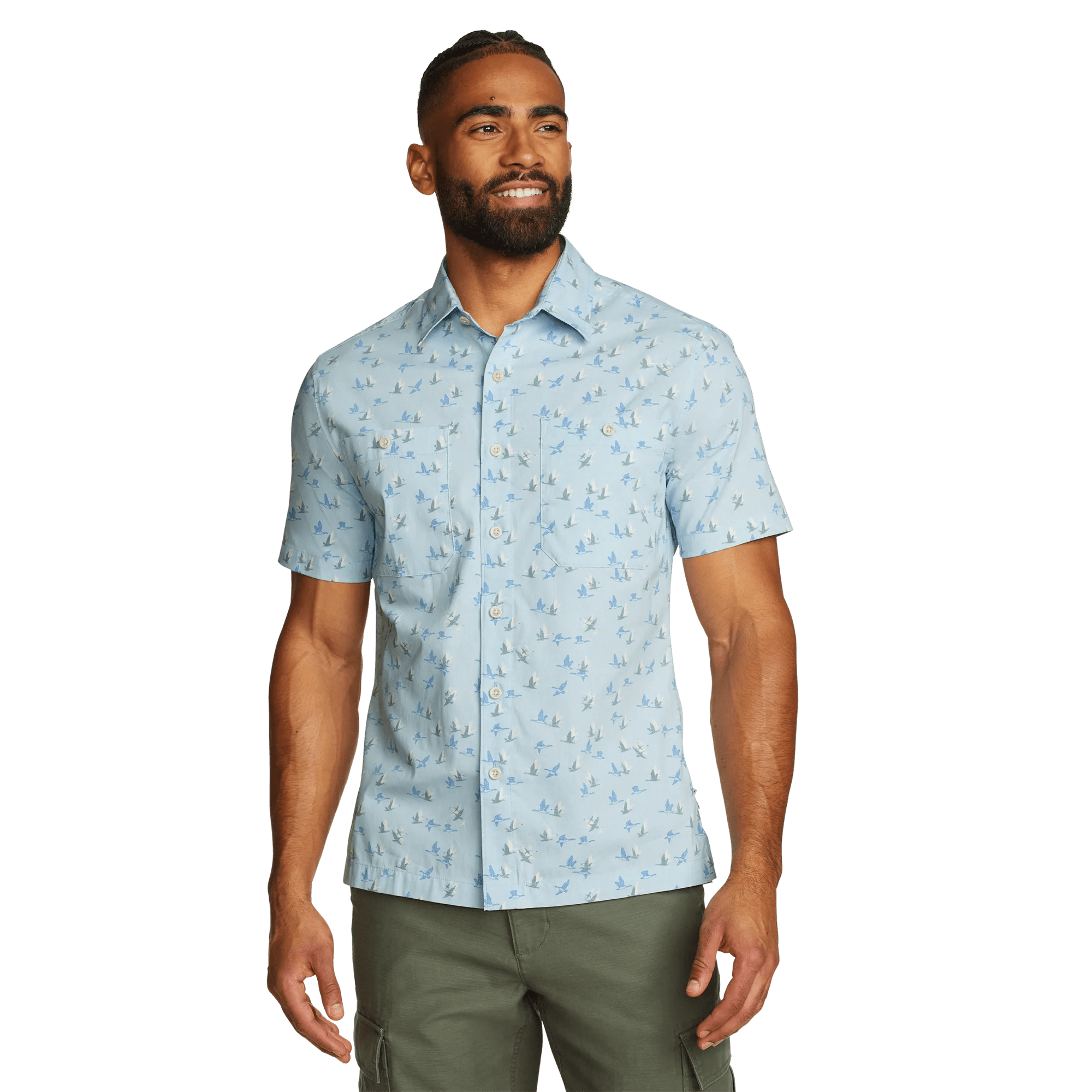 Men's Voyager Flex Two-Pocket Camp Shirt