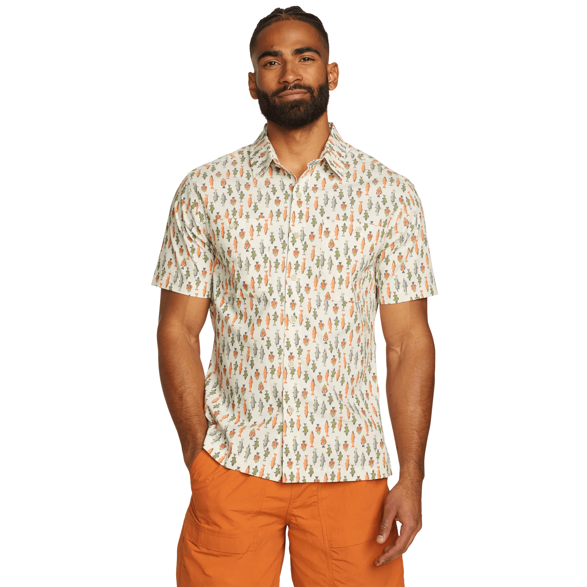Men's Voyager Flex Two-Pocket Camp Shirt