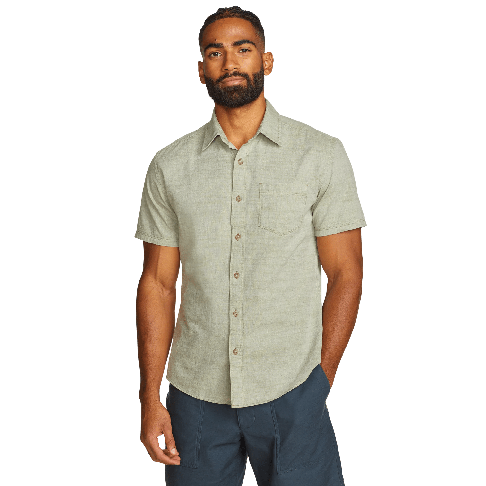 Men's Short-Sleeve Camano Shirt - Solid