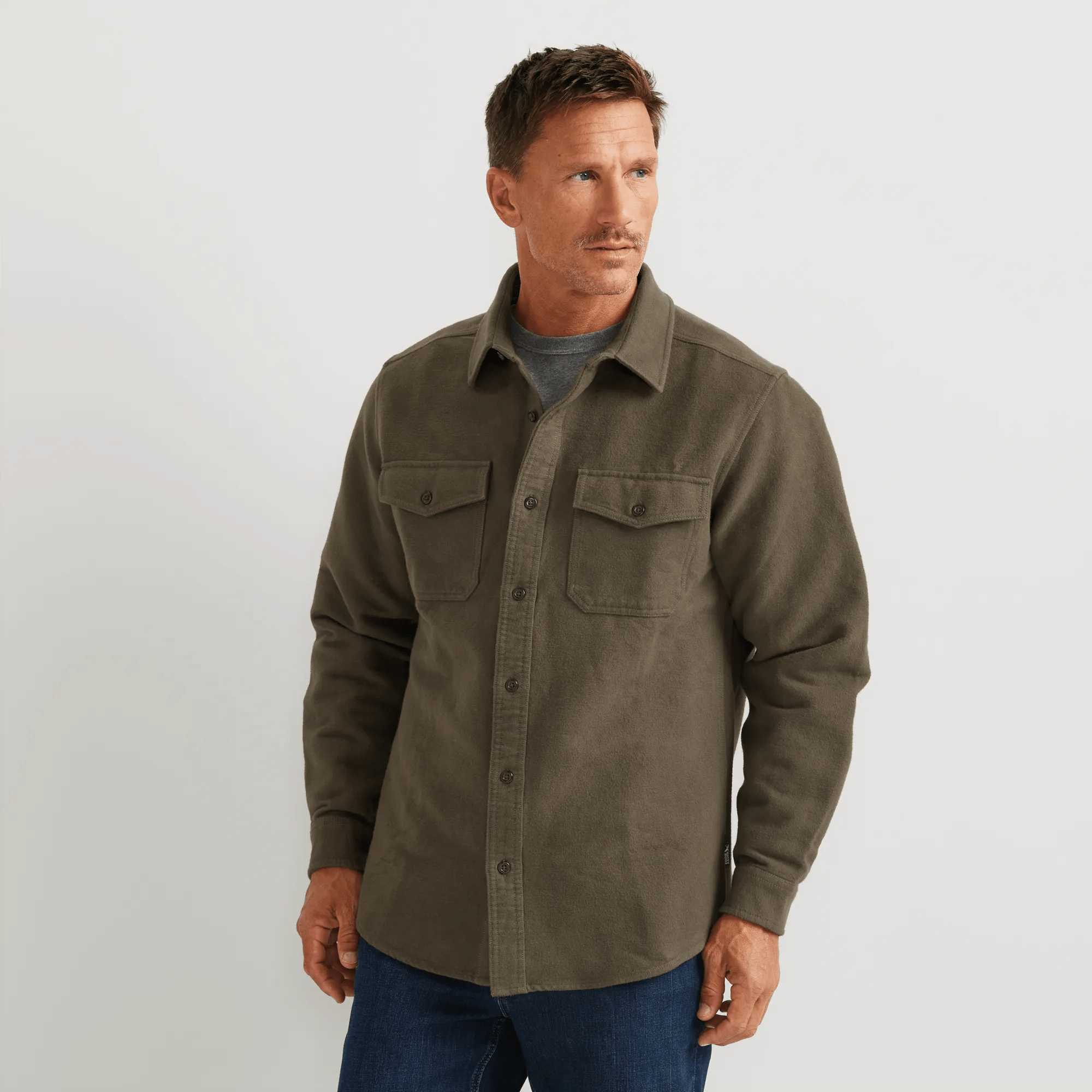 Men's Chamois 100% Cotton Shirt