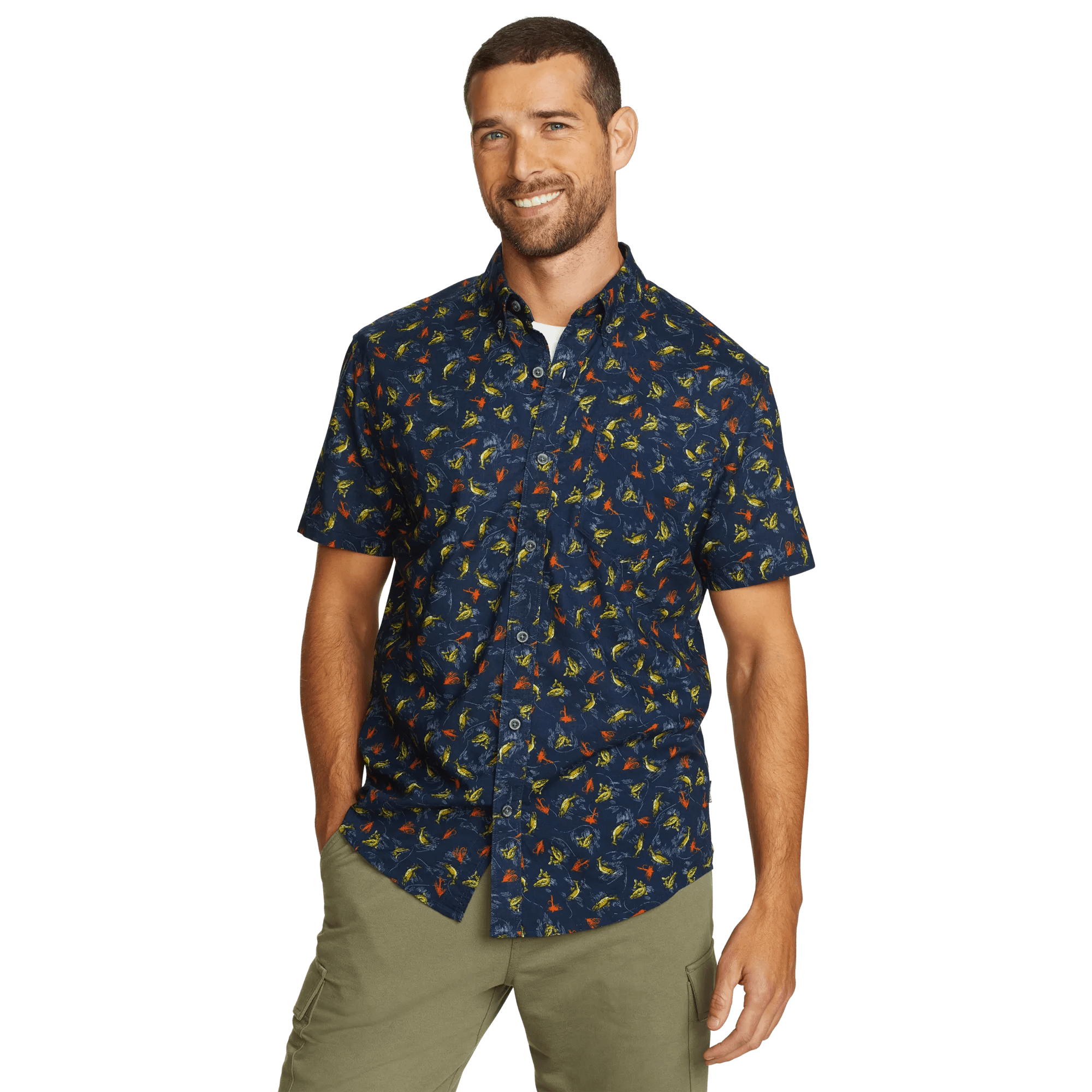 Men's Baja Short-Sleeve Shirt - Print