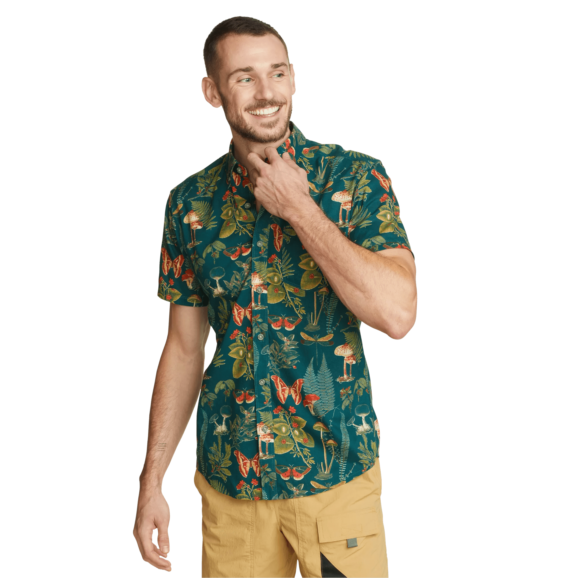 Men's Baja Short-Sleeve Shirt - Print