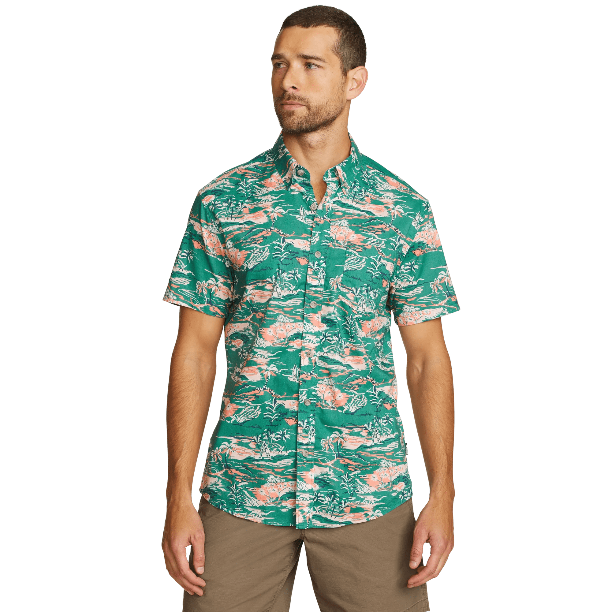 Men's Baja Short-Sleeve Shirt - Print