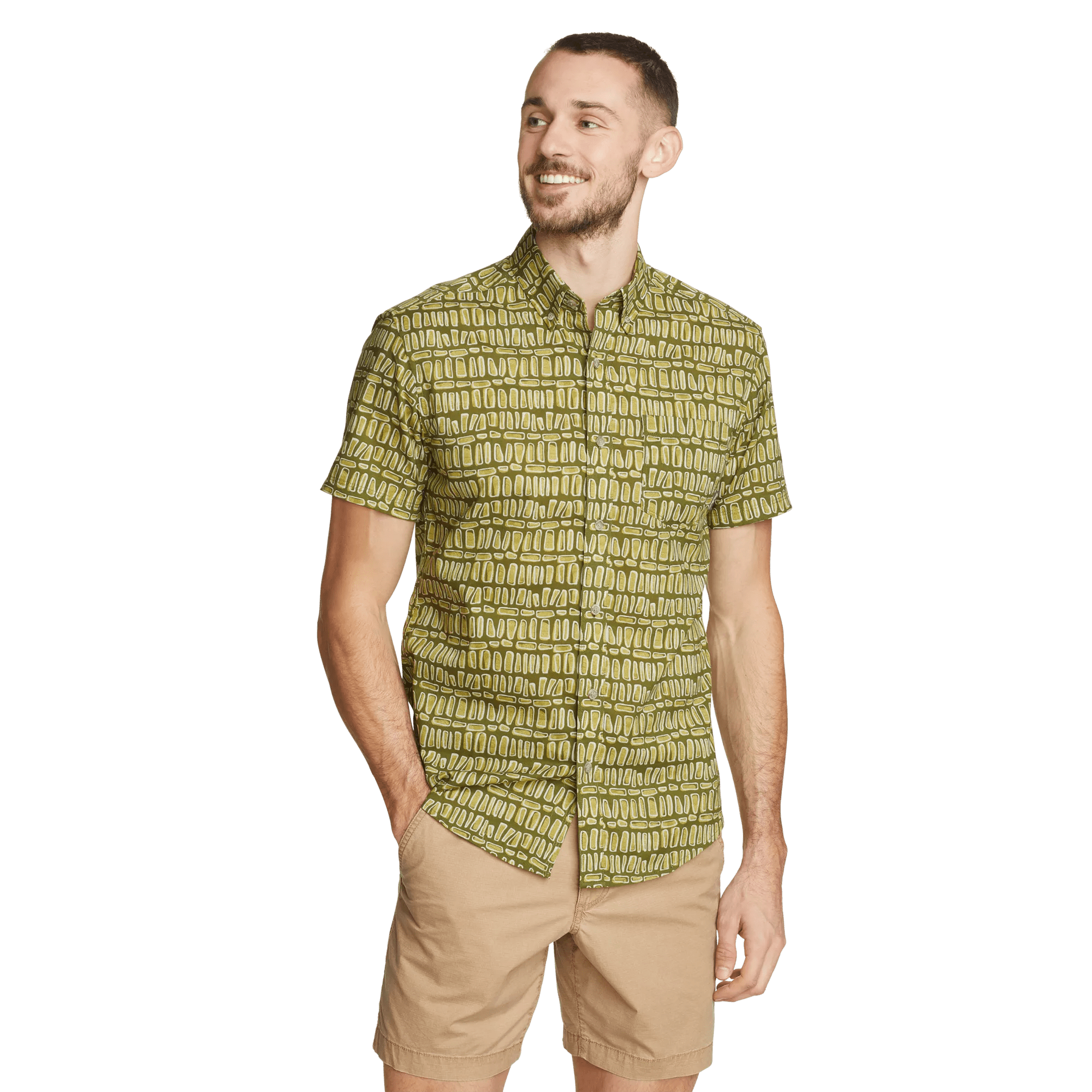 Men's Baja Short-Sleeve Shirt - Print