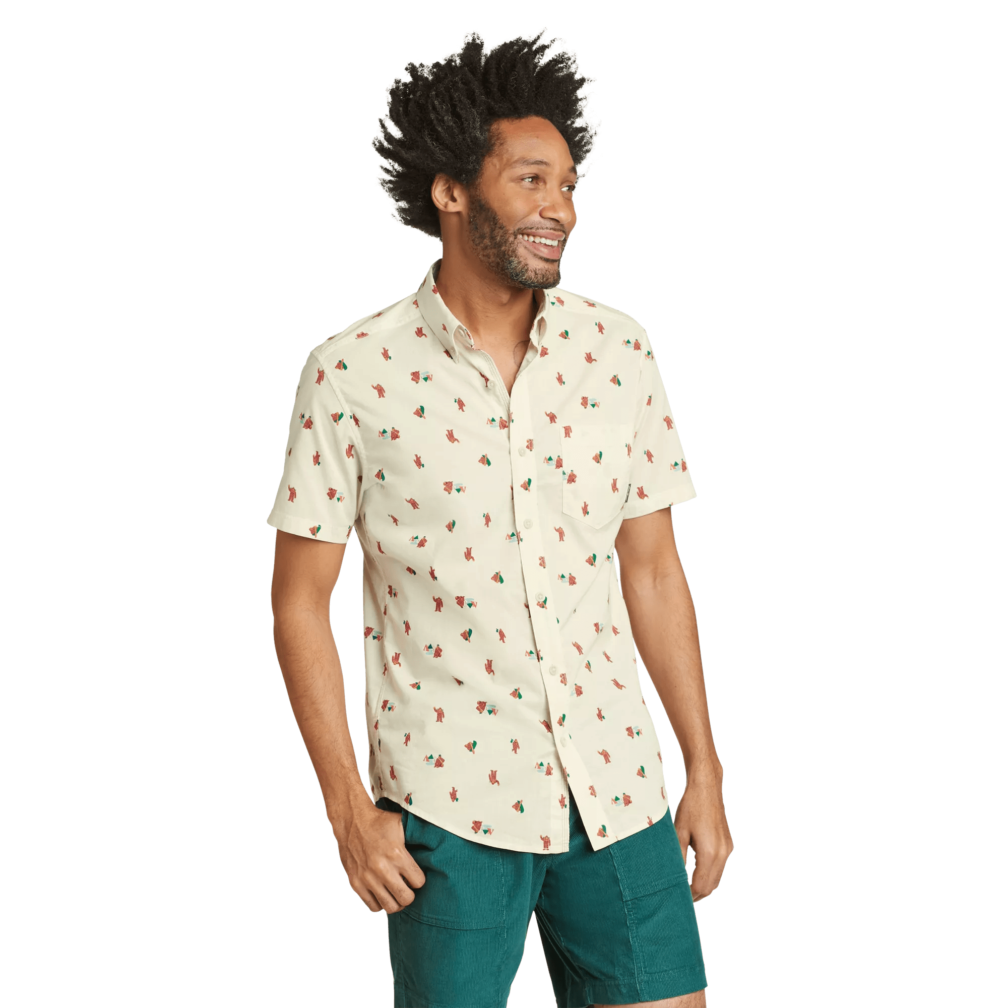 Men's Baja Short-Sleeve Shirt - Print