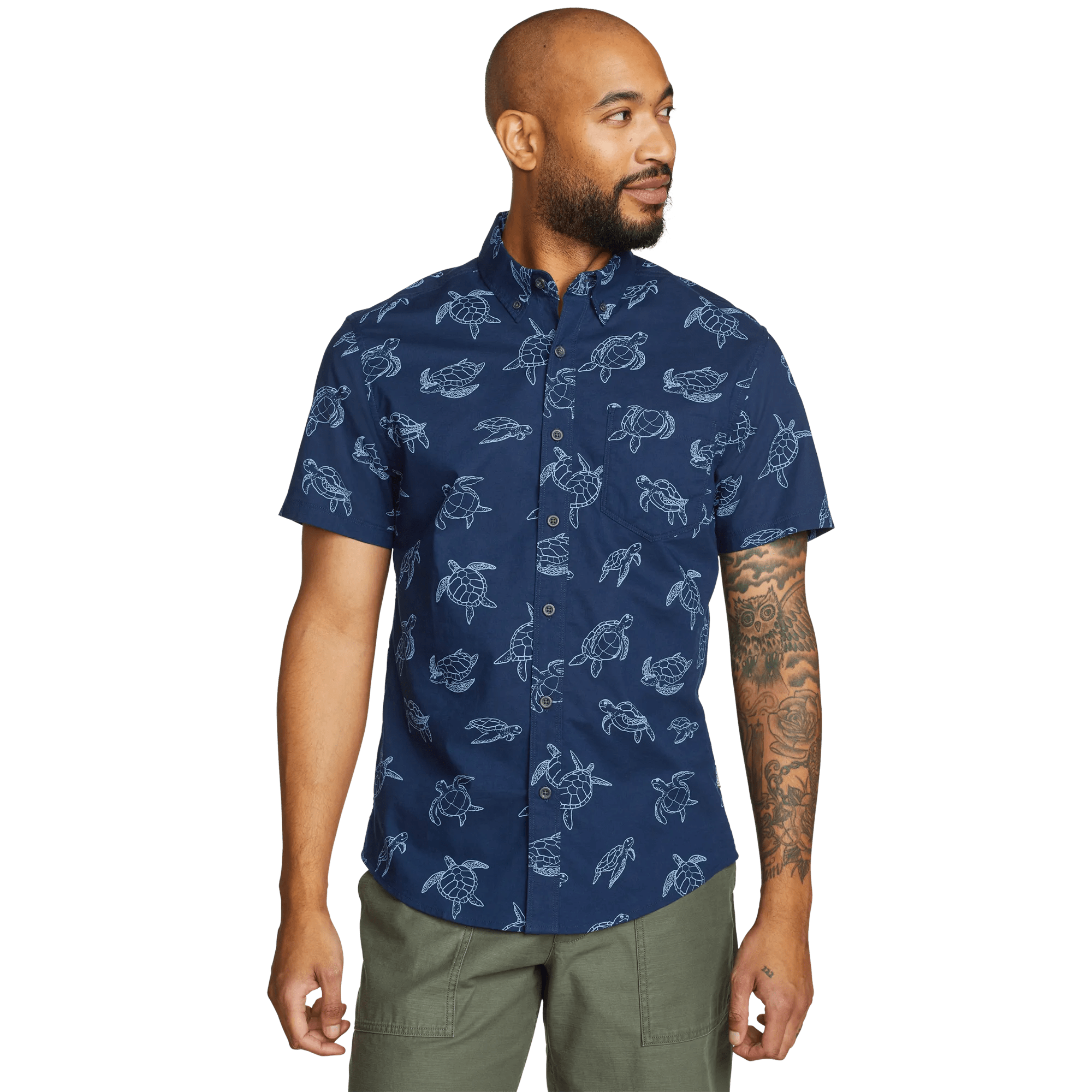 Men's Baja Short-Sleeve Shirt - Print