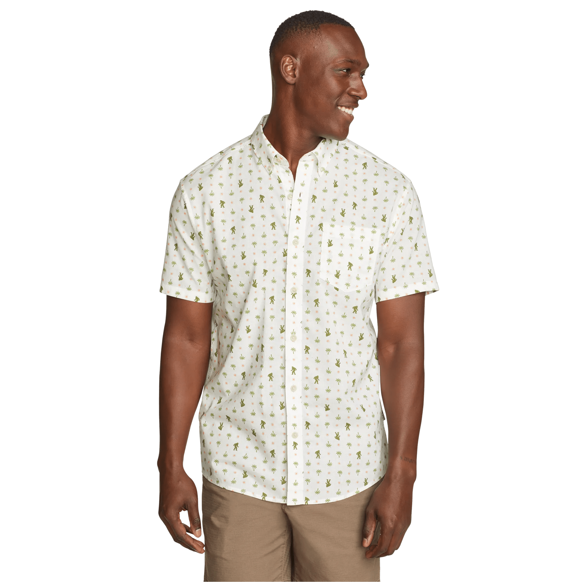 Men's Baja Short-Sleeve Shirt - Print