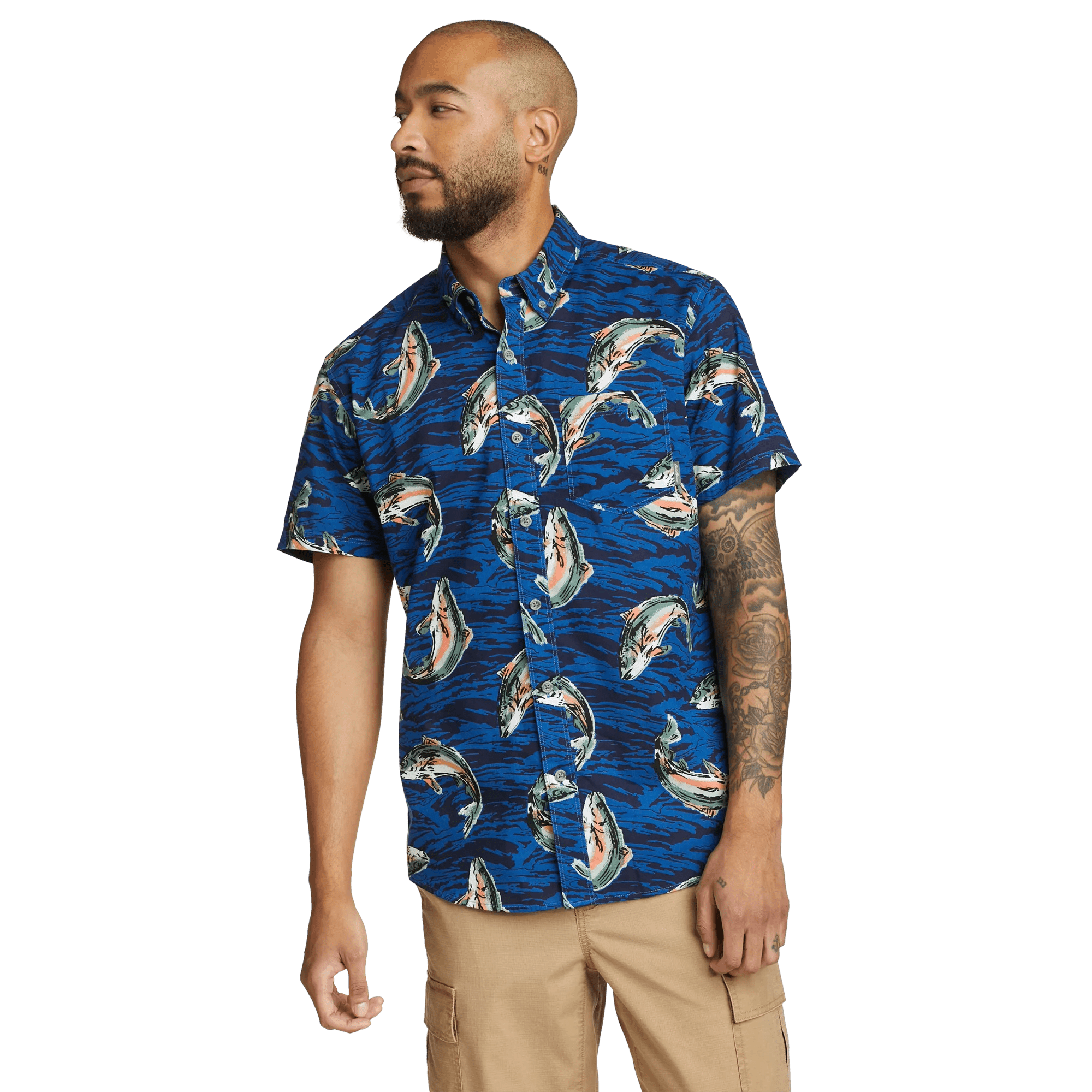 Men's Baja Short-Sleeve Shirt - Print