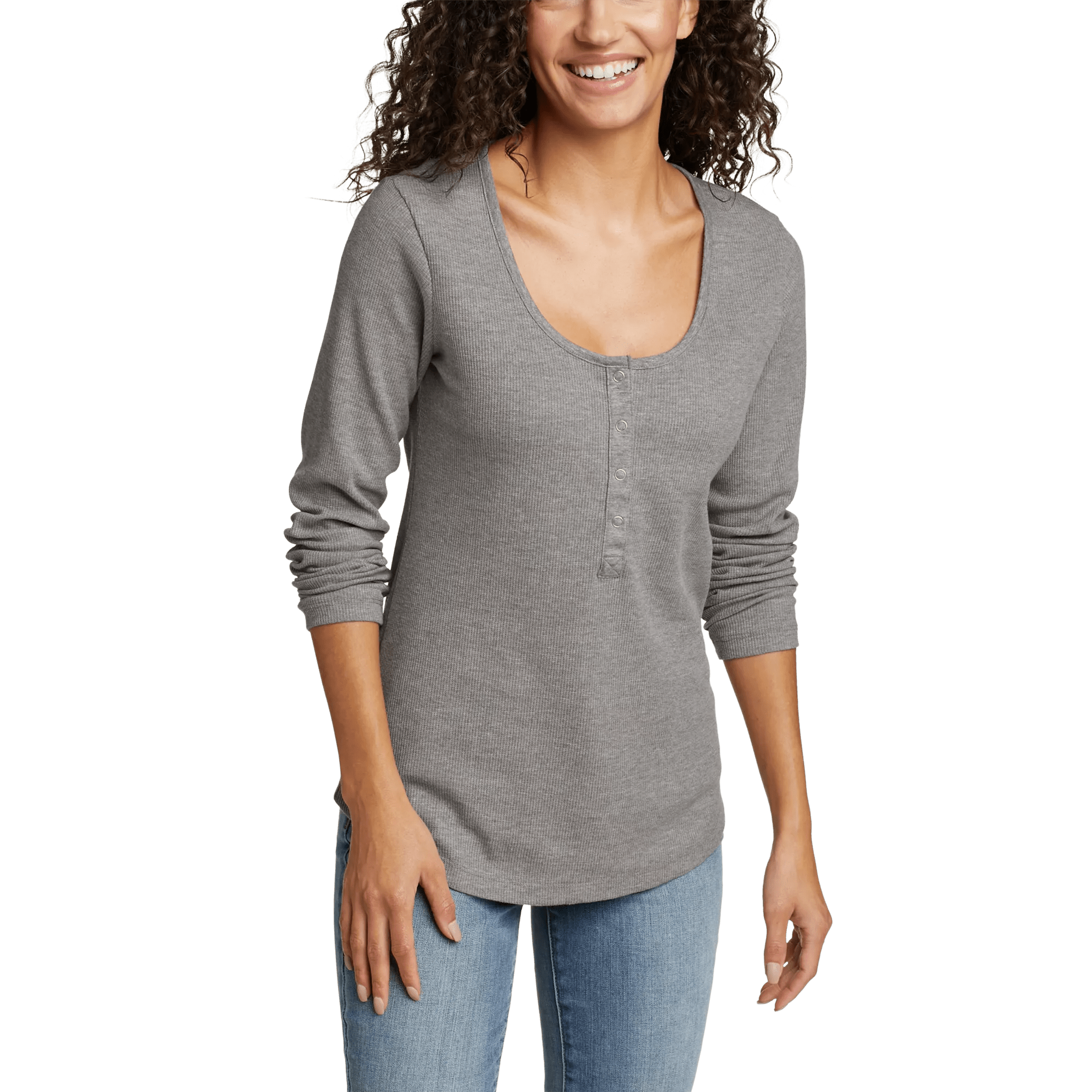 Women's Thermal Snap Henley