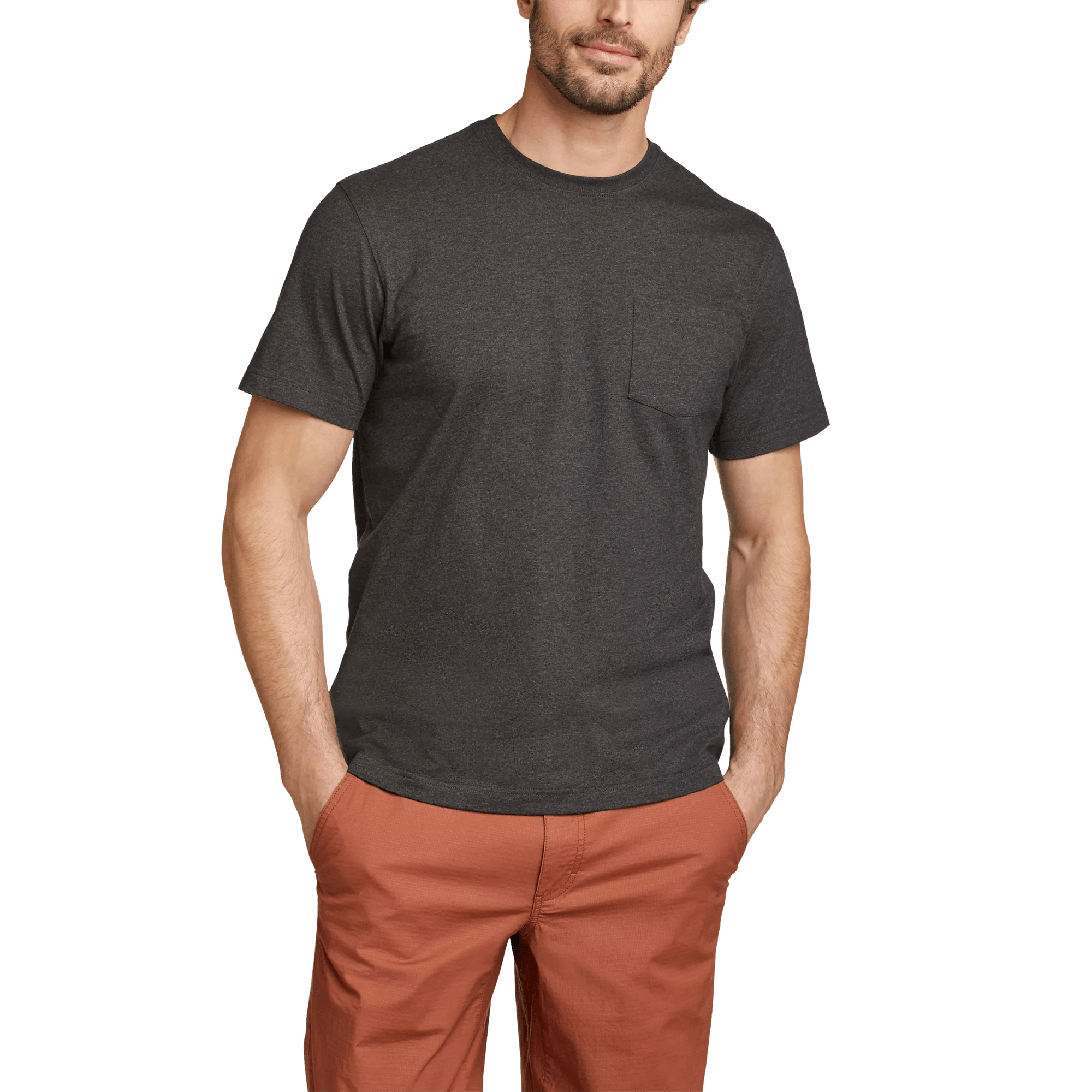 Men's Legend Wash Classic Short-Sleeve 100% Cotton Pocket T-Shirt