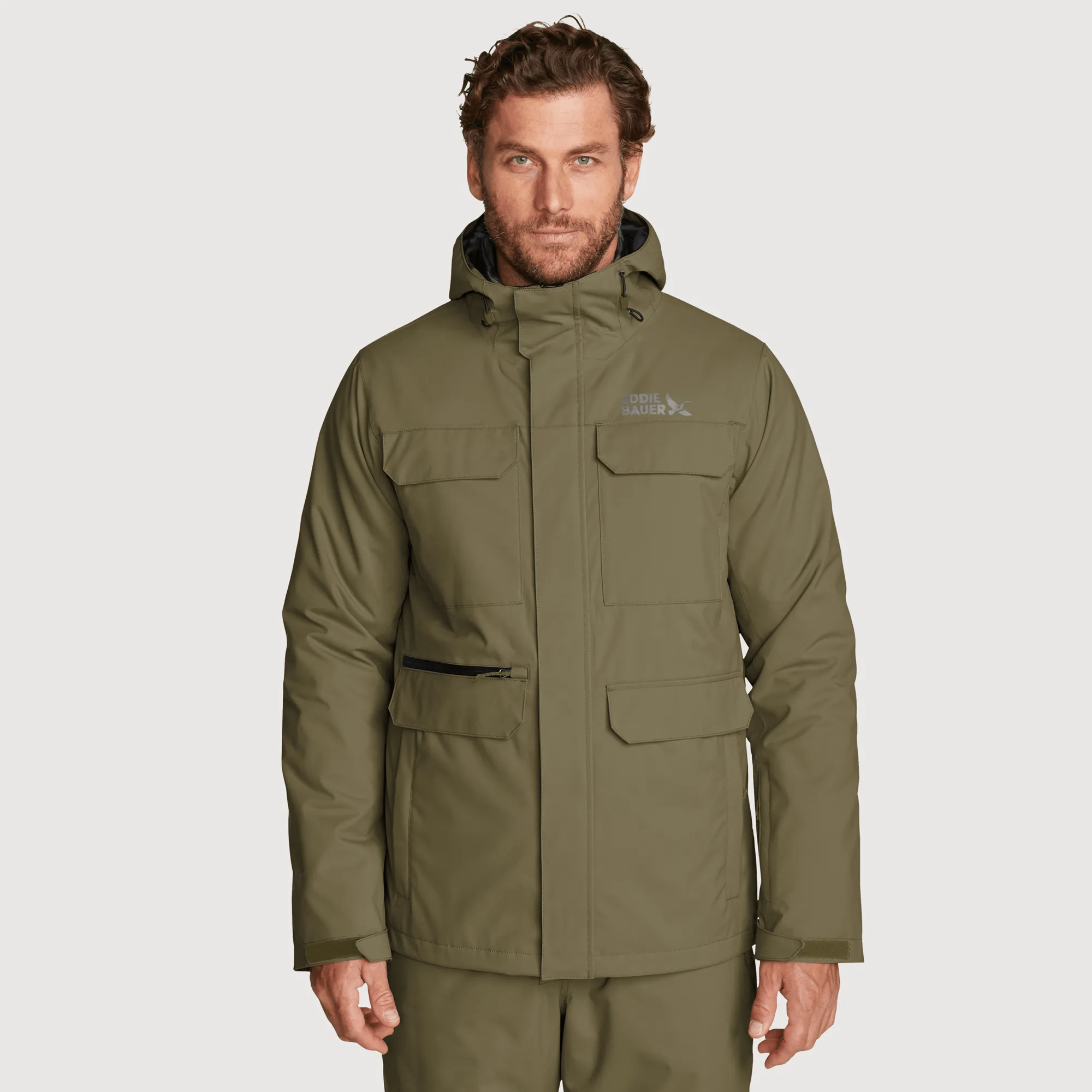 Men's Funkski 3-In-1 Insulated Waterproof Hooded Ski Jacket