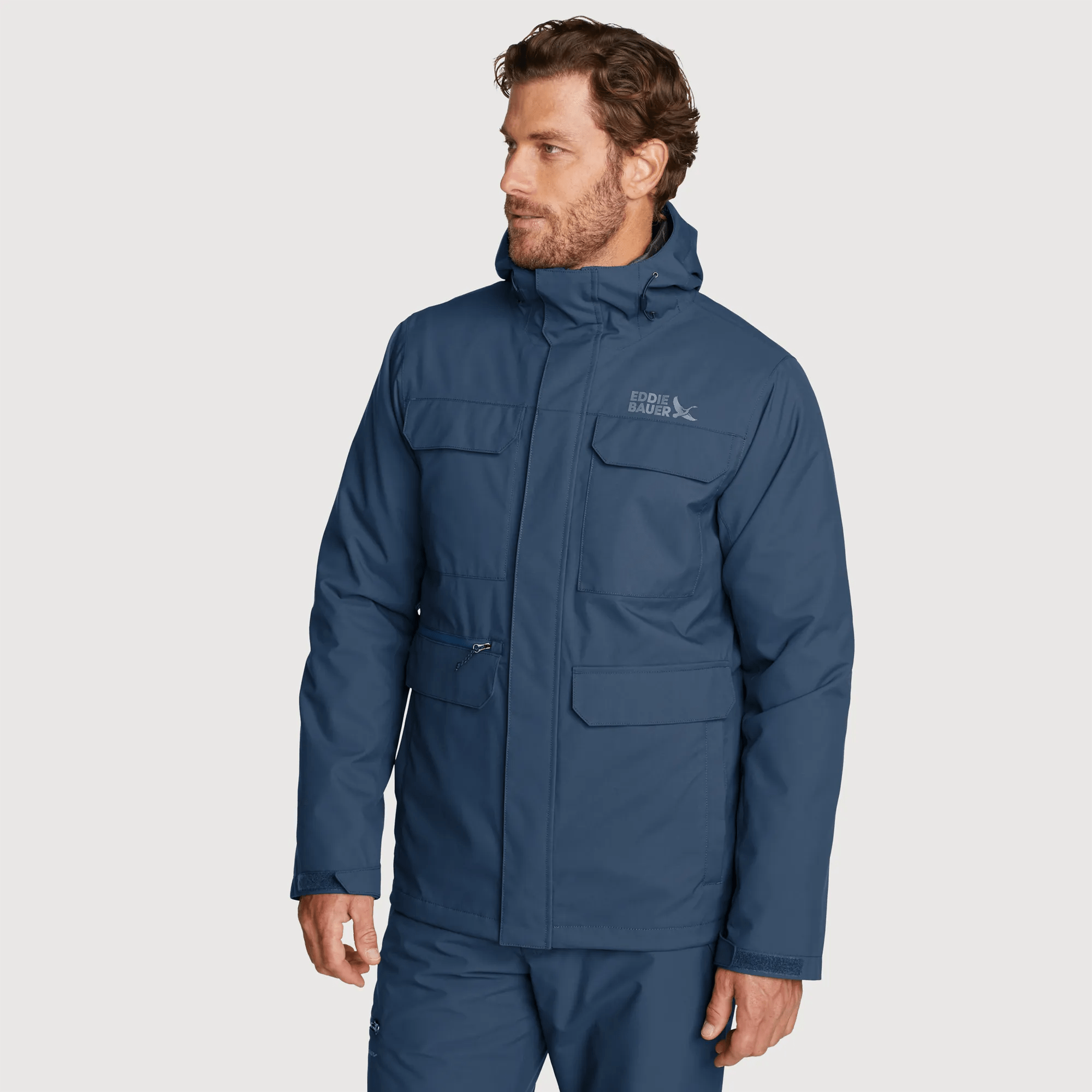 Men's Funkski 3-In-1 Insulated Waterproof Hooded Ski Jacket