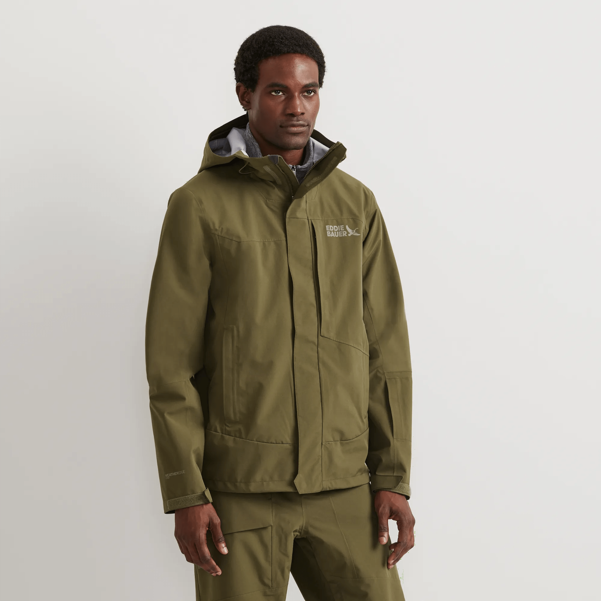 Men's Chair Six Waterproof Hooded Ski Shell Jacket