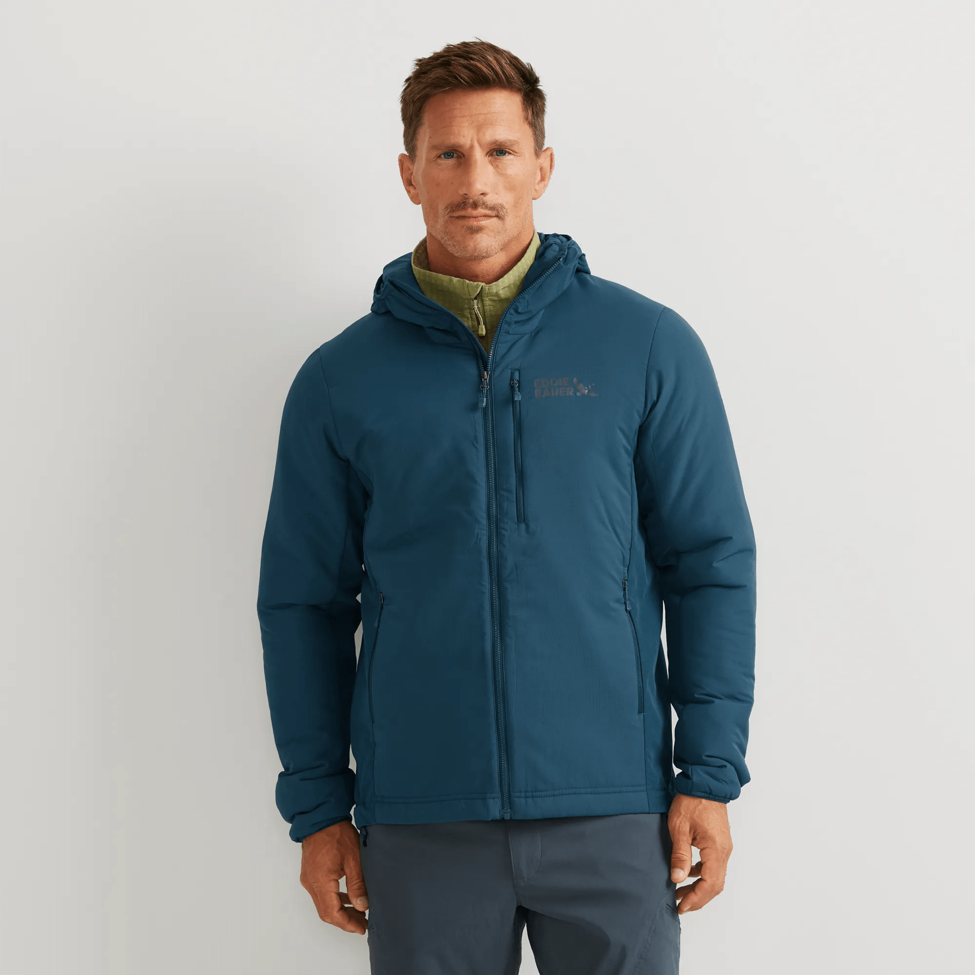 Men's Astro-Air Insulated Hooded Hybrid Jacket